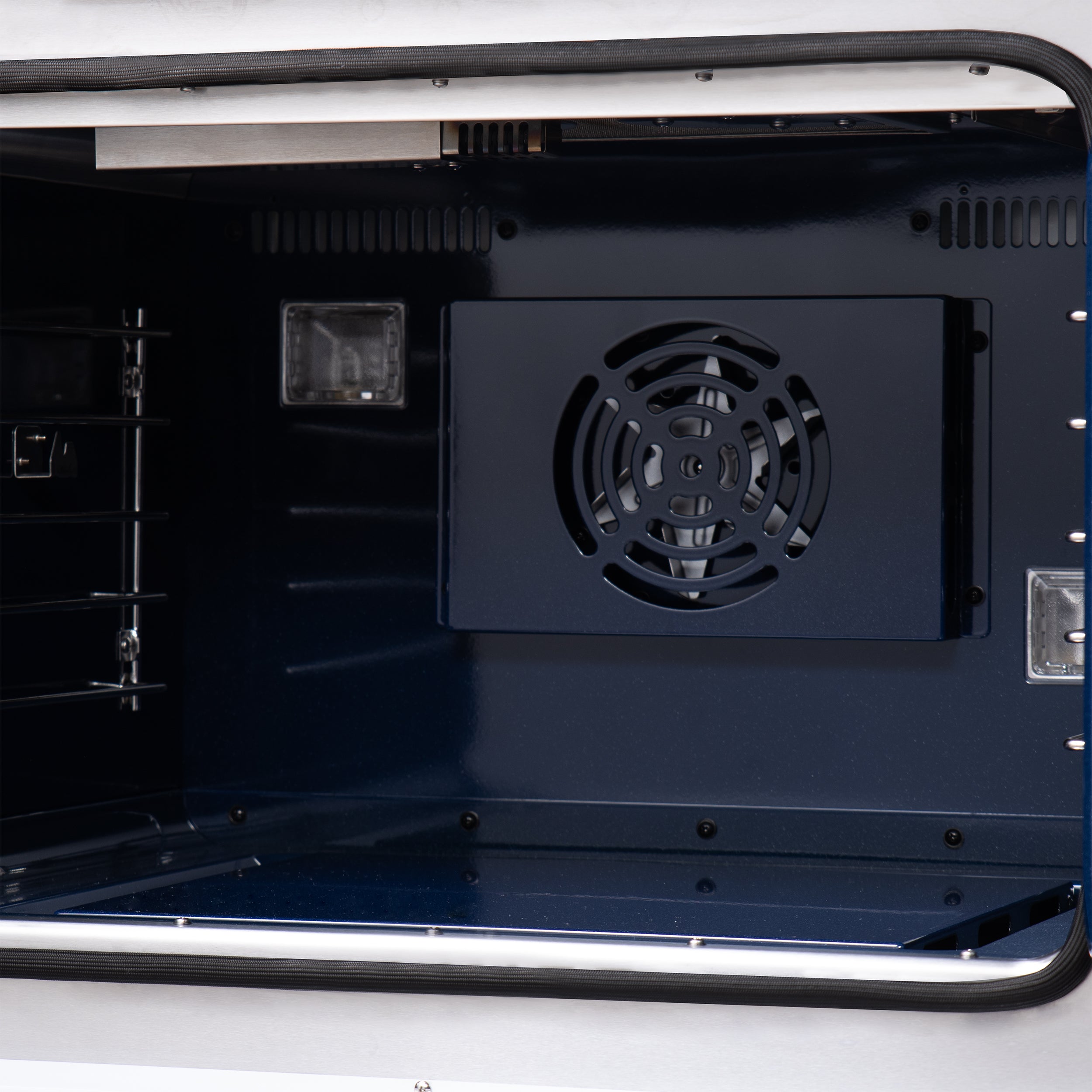 Forno Capriasca 30 in. 4.32 cu. ft. 5-Burner White French Door Gas Range with Antique brass Accents | FFSGS6460-30WHT