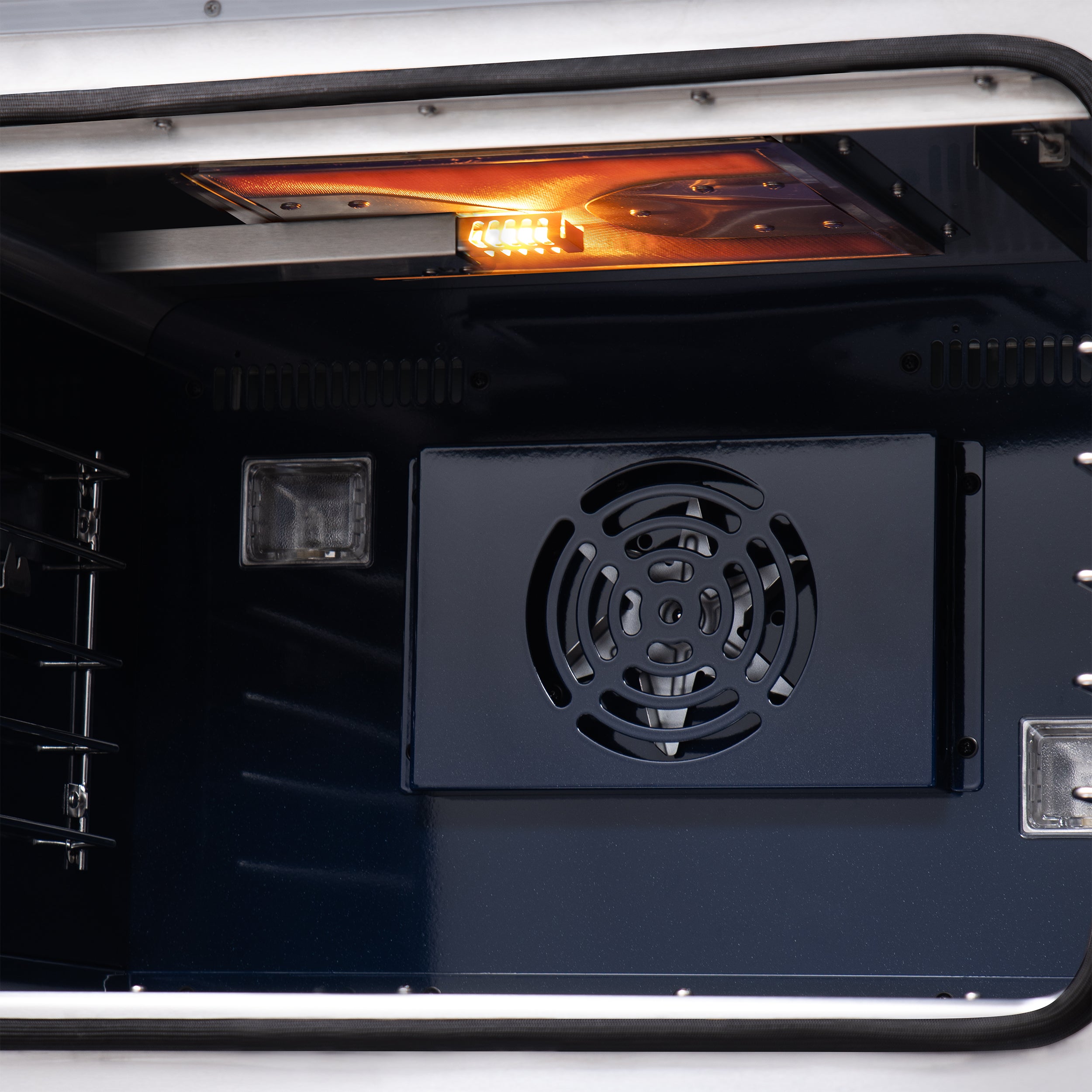 Forno Capriasca 36 in. 5.36 cu. ft. 6-Burner Black French Door Gas Range with Antique brass Accents | FFSGS6460-36BLK