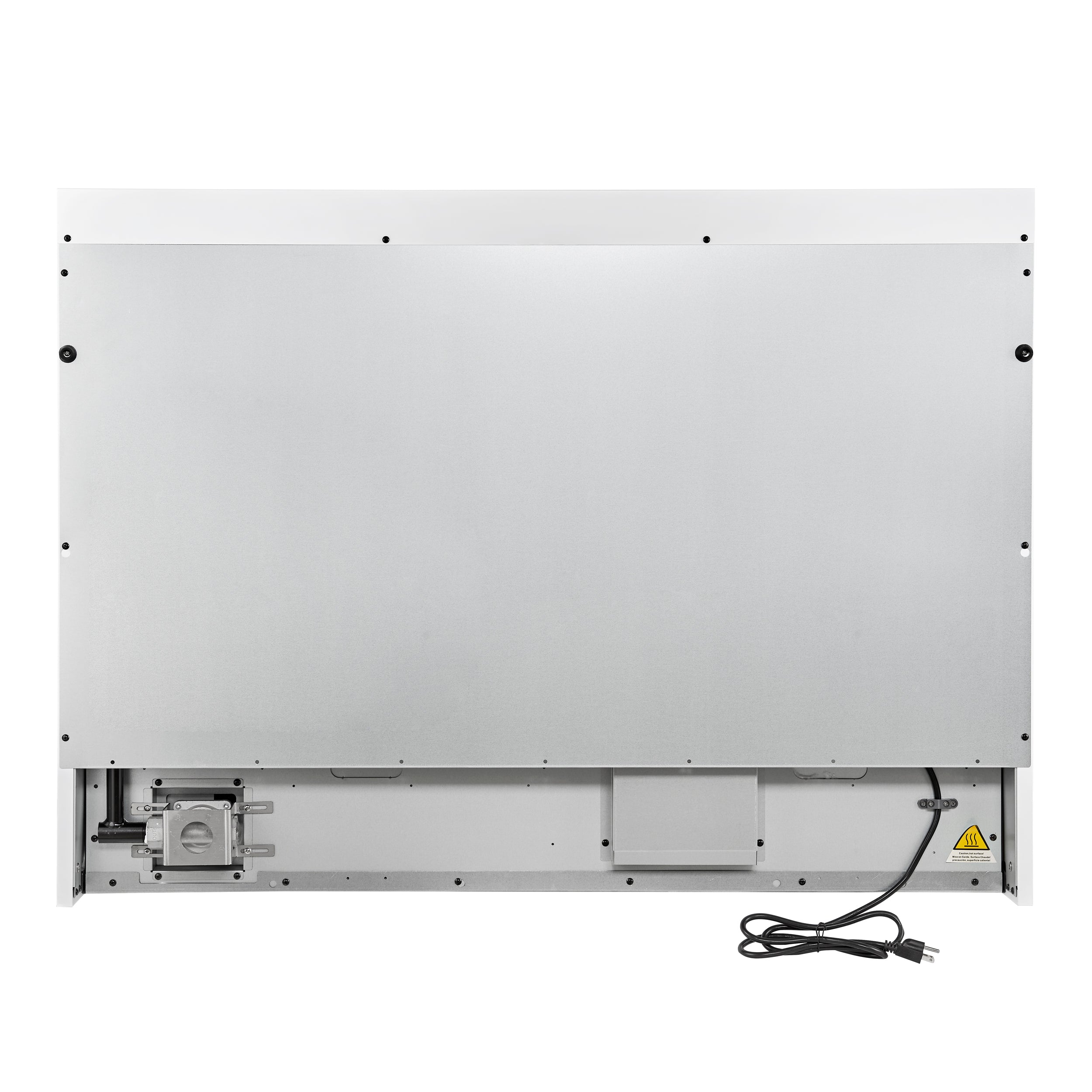 Forno Antico 48 in. 5.5 cu. ft. 8-Burner White Gas Range with Antique Brass Accents | FFSGS6219-48WHT