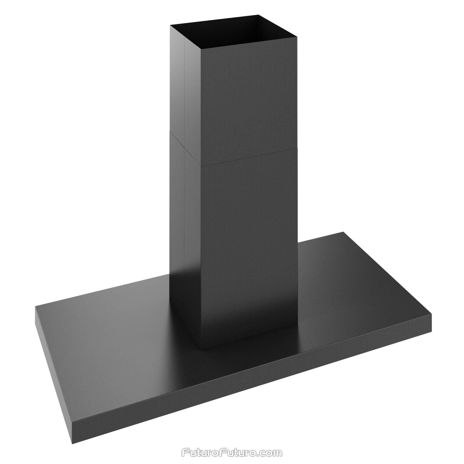 Futuro Turo 48 in. 940 CFM Black Island Mount Range Hood | IS48TURO-BLK