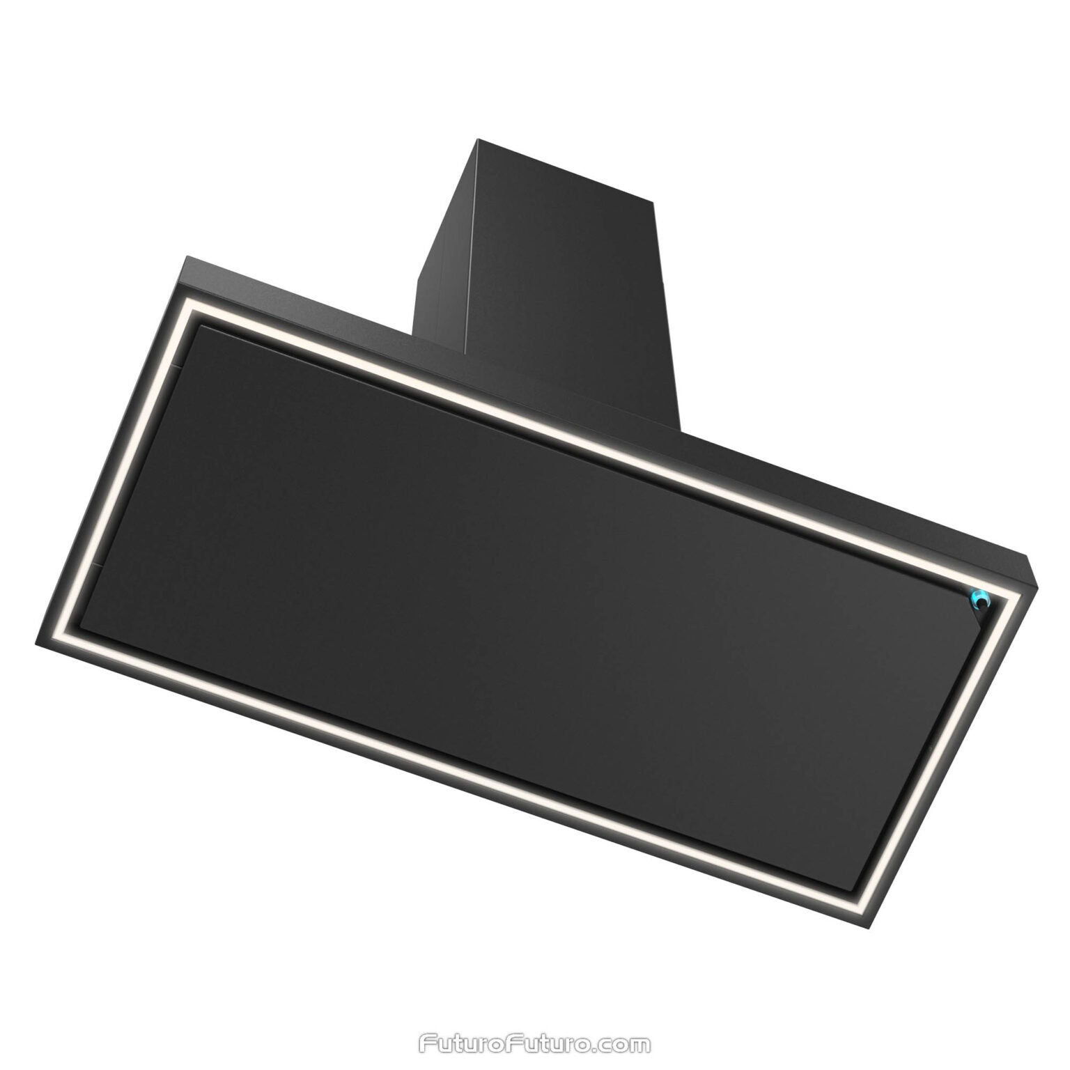Futuro Turo 48 in. 940 CFM Black Island Mount Range Hood | IS48TURO-BLK