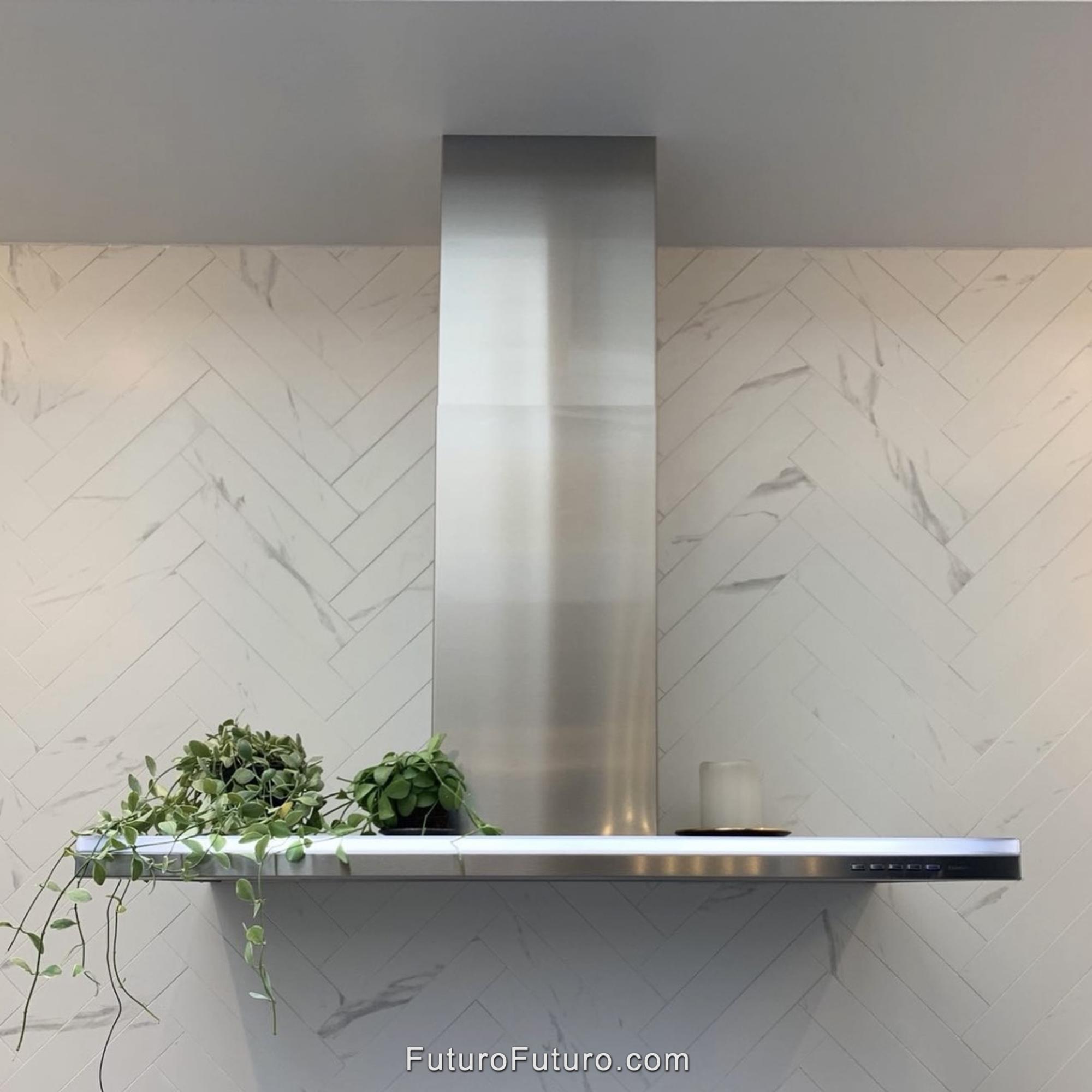 Futuro Streamline 36 in. 940 CFM Stainless Steel Wall Mount Range Hood