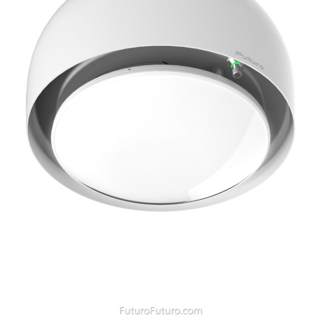 Futuro Dome 21 in. 940 CFM Stainless Steel Island Mount Range Hood with Color Options