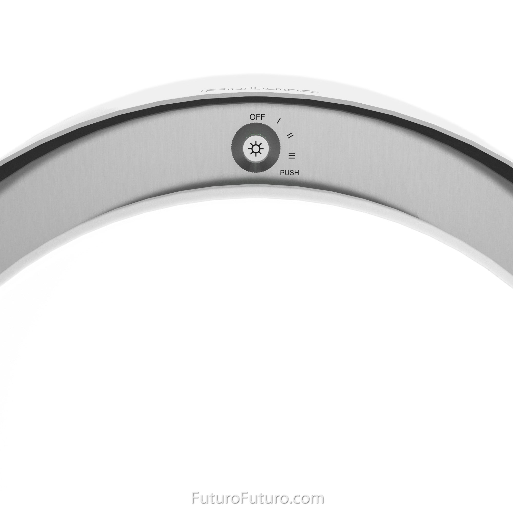 Futuro Dome 21 in. 940 CFM White Island Mount Range Hood | IS21DOME-WHT