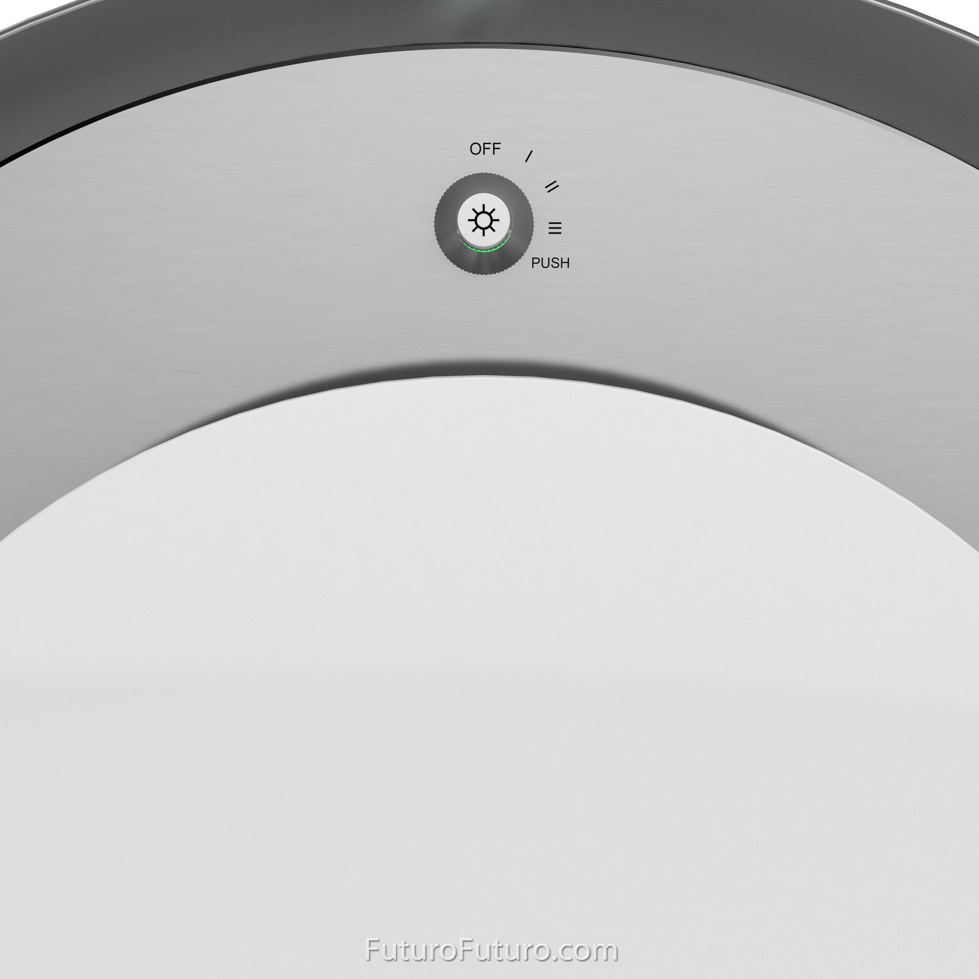 Futuro Arena 24 in. 940 CFM Stainless Steel Island Mount Range Hood With Color Options