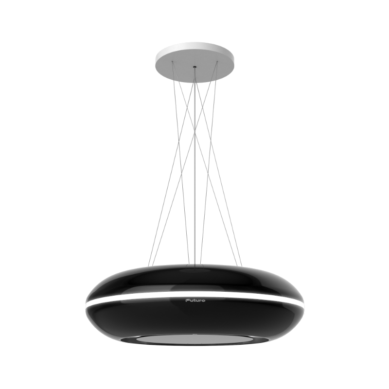 Futuro Orbit 24 in. 940 CFM Stainless Steel Island Mount Range Hood With Color Options