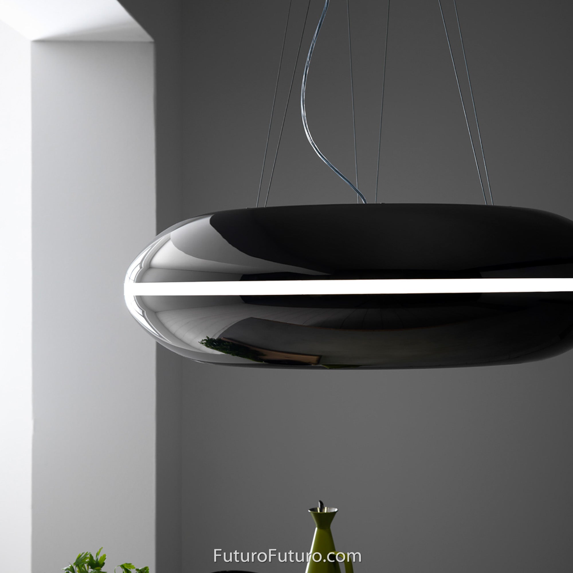 Futuro Orbit 30 in. 940 CFM Black Island Mount Range Hood | IS30ORBIT-BLK