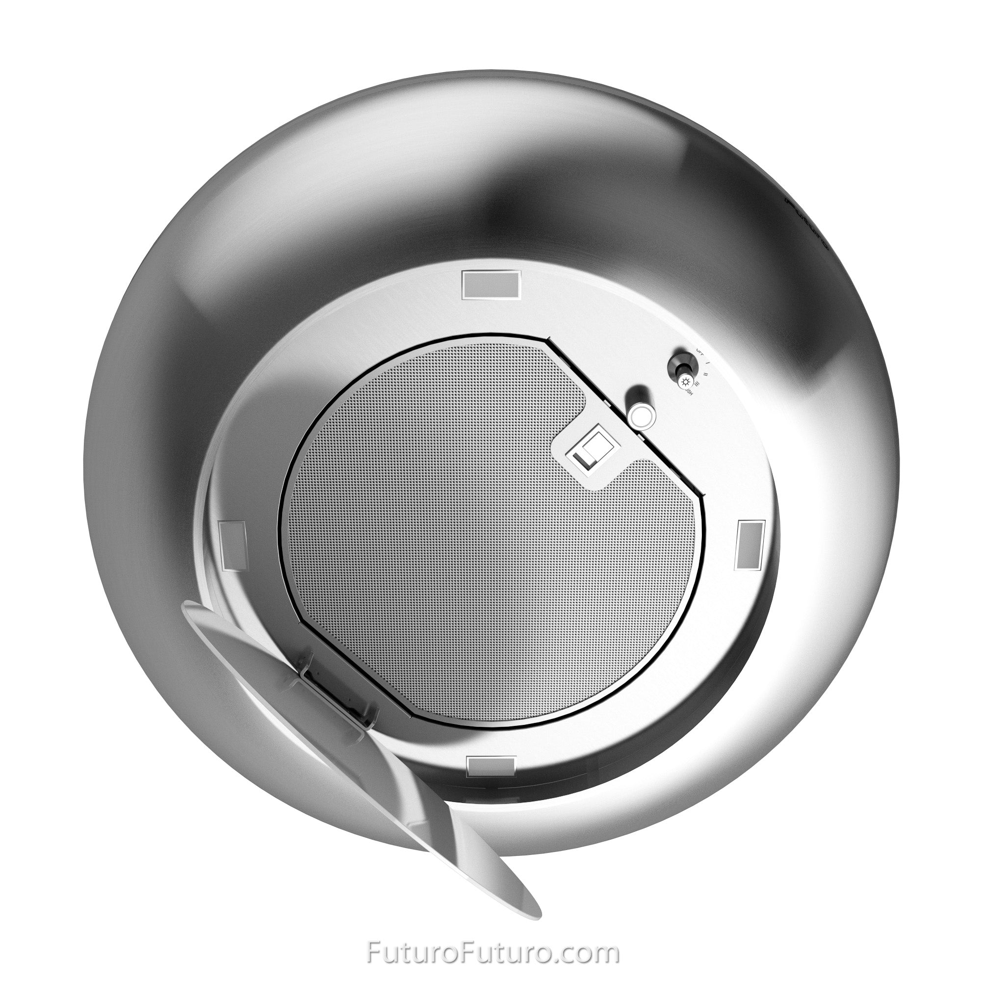 Futuro Orbit 24 in. 940 CFM Stainless Steel Island Mount Range Hood With Color Options