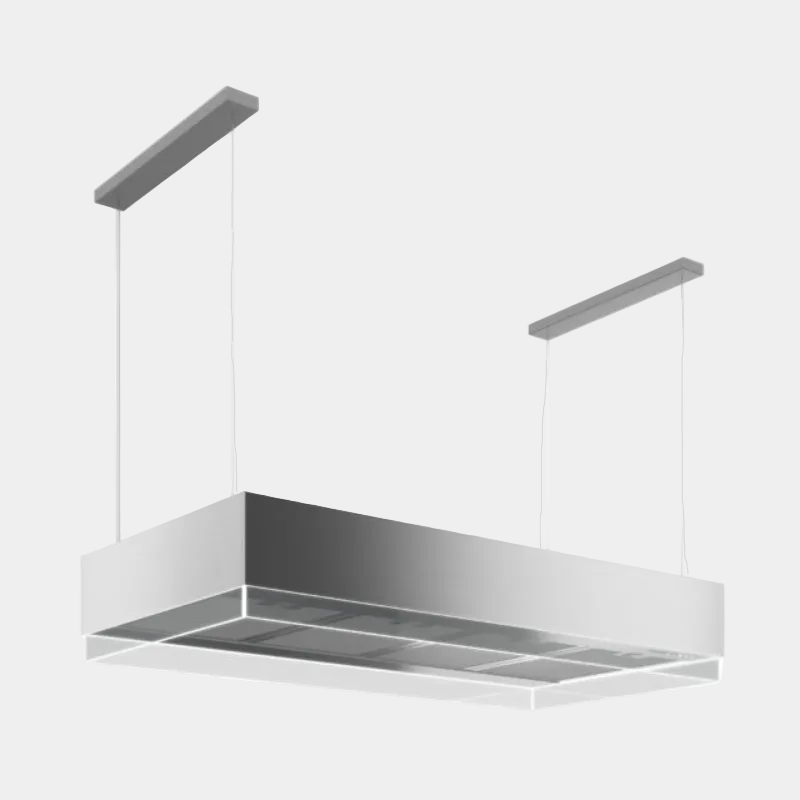 Futuro Perimeter 48 in. 940 CFM Stainless Steel Island Mount Range Hood | IS48PERIMETER-INOX