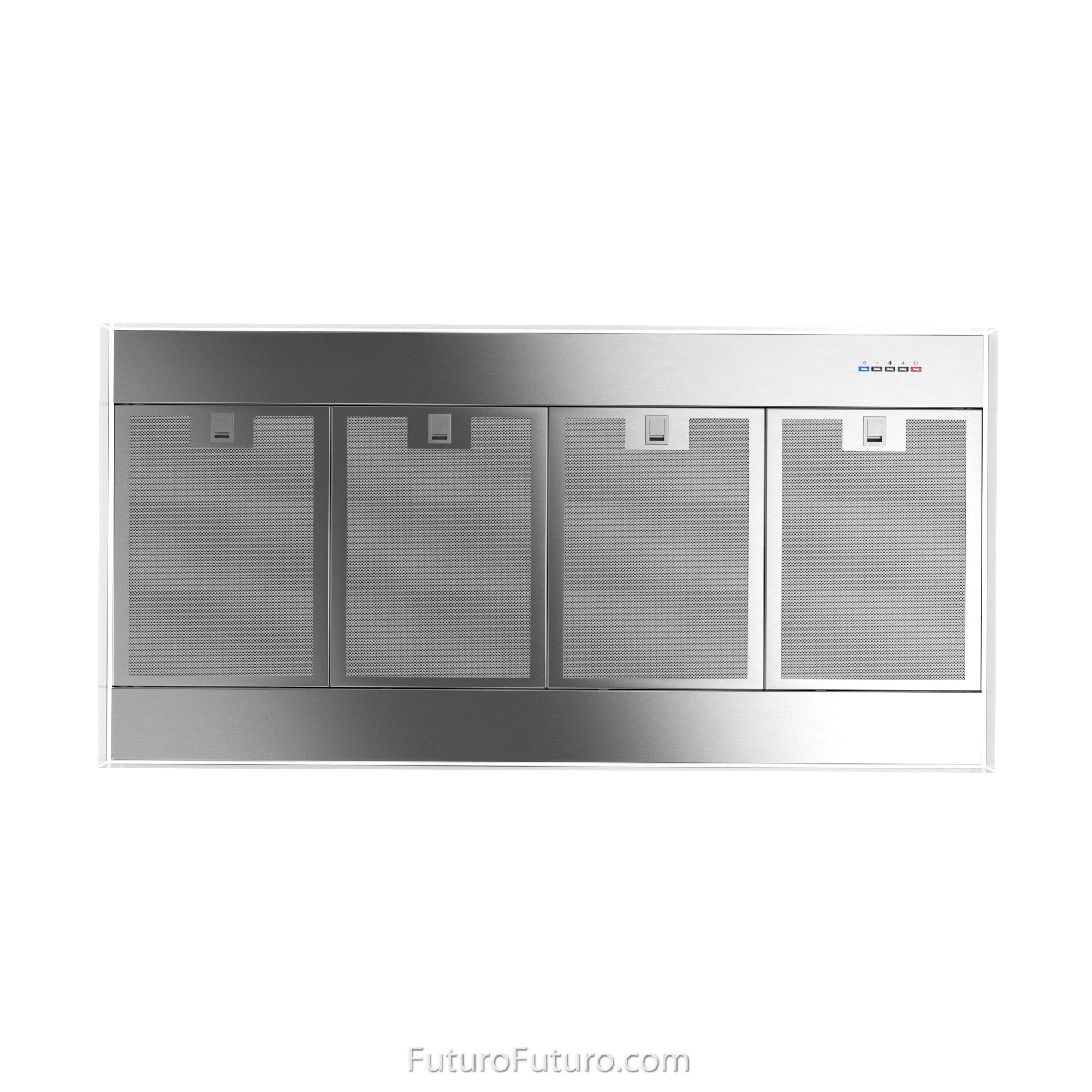 Futuro Perimeter 48 in. 940 CFM White Island Mount Range Hood | IS48PERIMETER-WHT