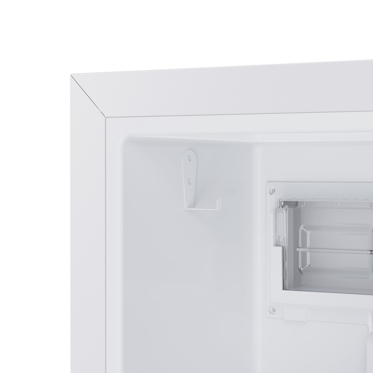 Cristallo 15 Inch Freestanding/Undercounter Ice maker, 66.1 lbs Chewable nugget, 8 kg / 17.6 lbs of ice storage, White