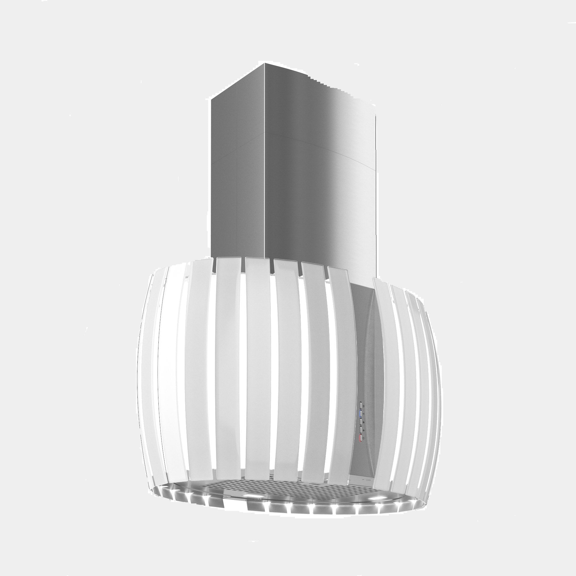 Futuro Pearl 30 in. 940 CFM White Island Mount Range Hood | IS30PEARL-WHT