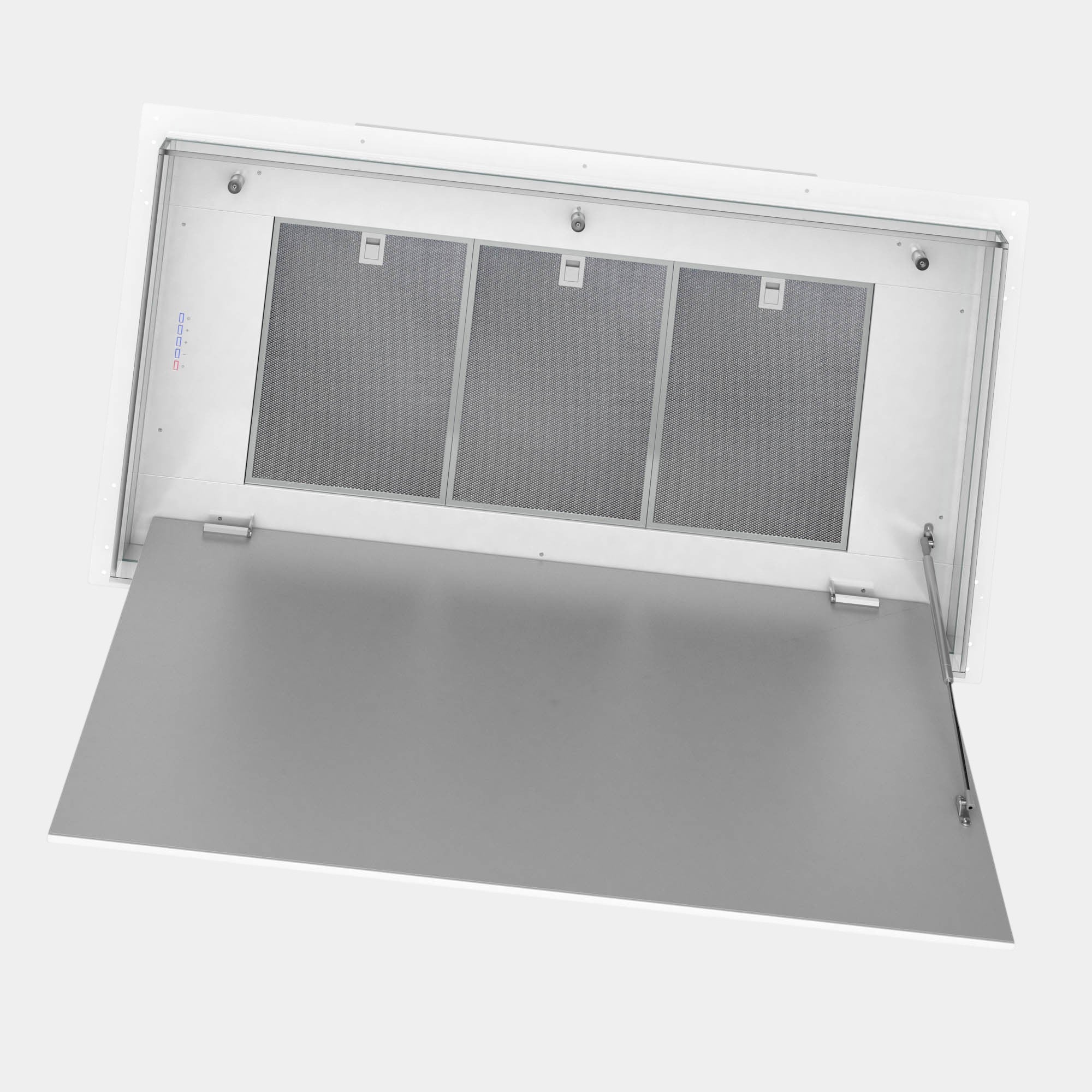 Futuro Alina 48 in. 940 CFM White Ceiling Mount Range Hood | IS48ALINA-WHT