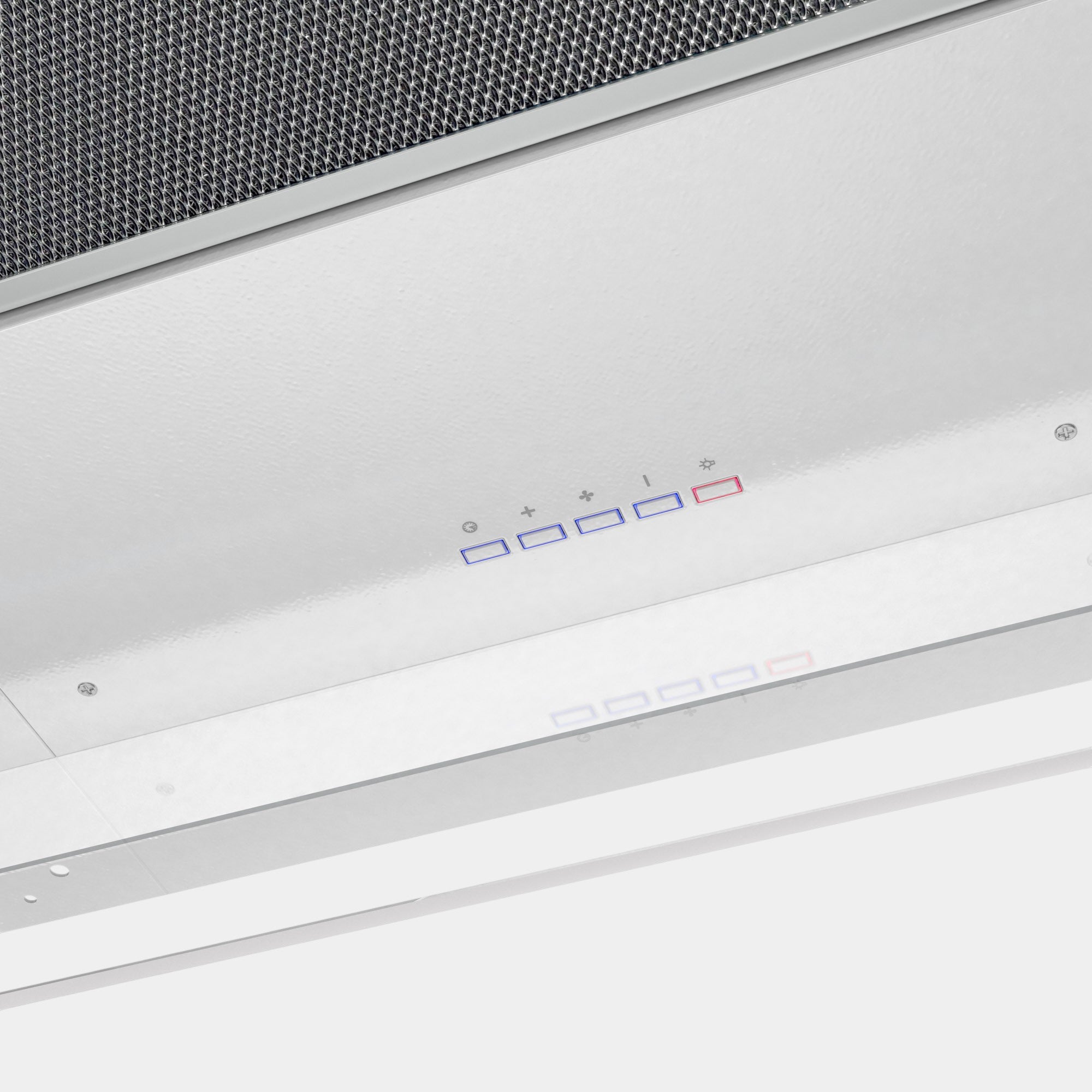 Futuro Alina 48 in. 940 CFM White Ceiling Mount Range Hood | IS48ALINA-WHT
