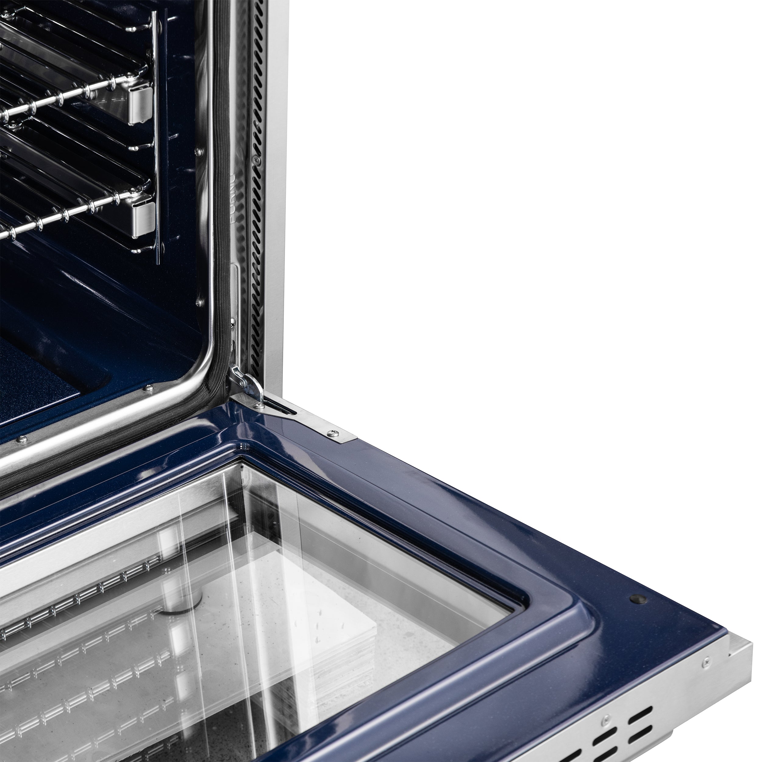 Forno Maximus 30 in. 4.32 cu. ft. 4-Burner Stainless Steel Induction Range with Air Fry | FFSIN0968-30