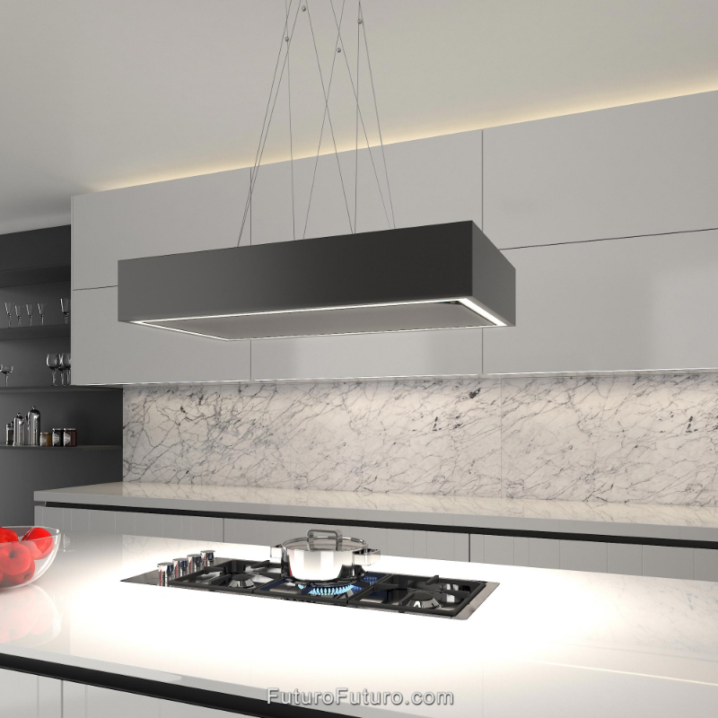 Futuro Balance 36 in. 940 CFM Island Mount Range Hood With Color Options