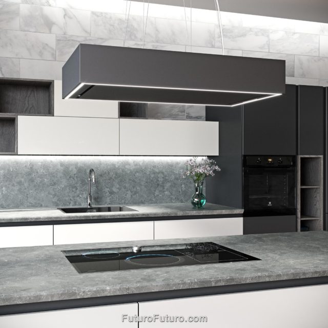 Futuro Balance 36 in. 940 CFM Island Mount Range Hood With Color Options