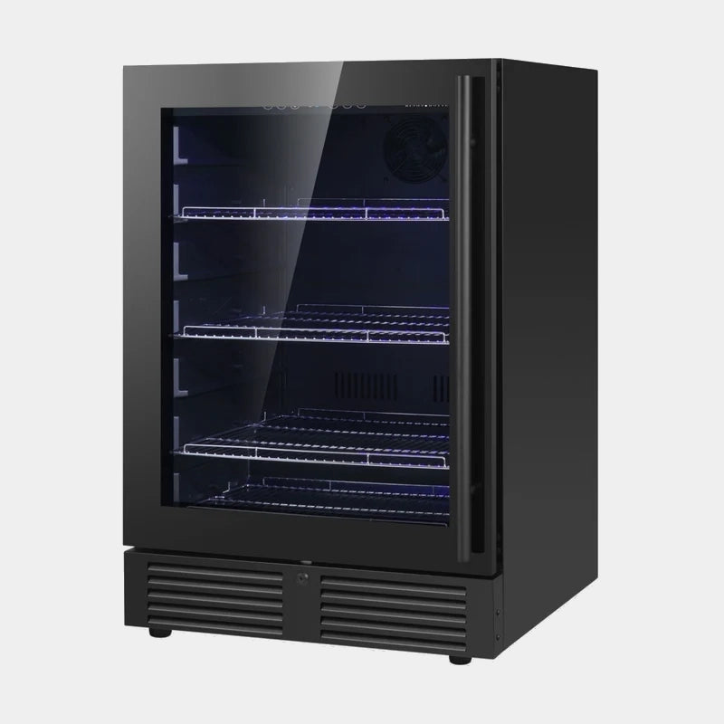 Kingsbottle 24 in. 161 Can Under-Counter Beverage Cooler