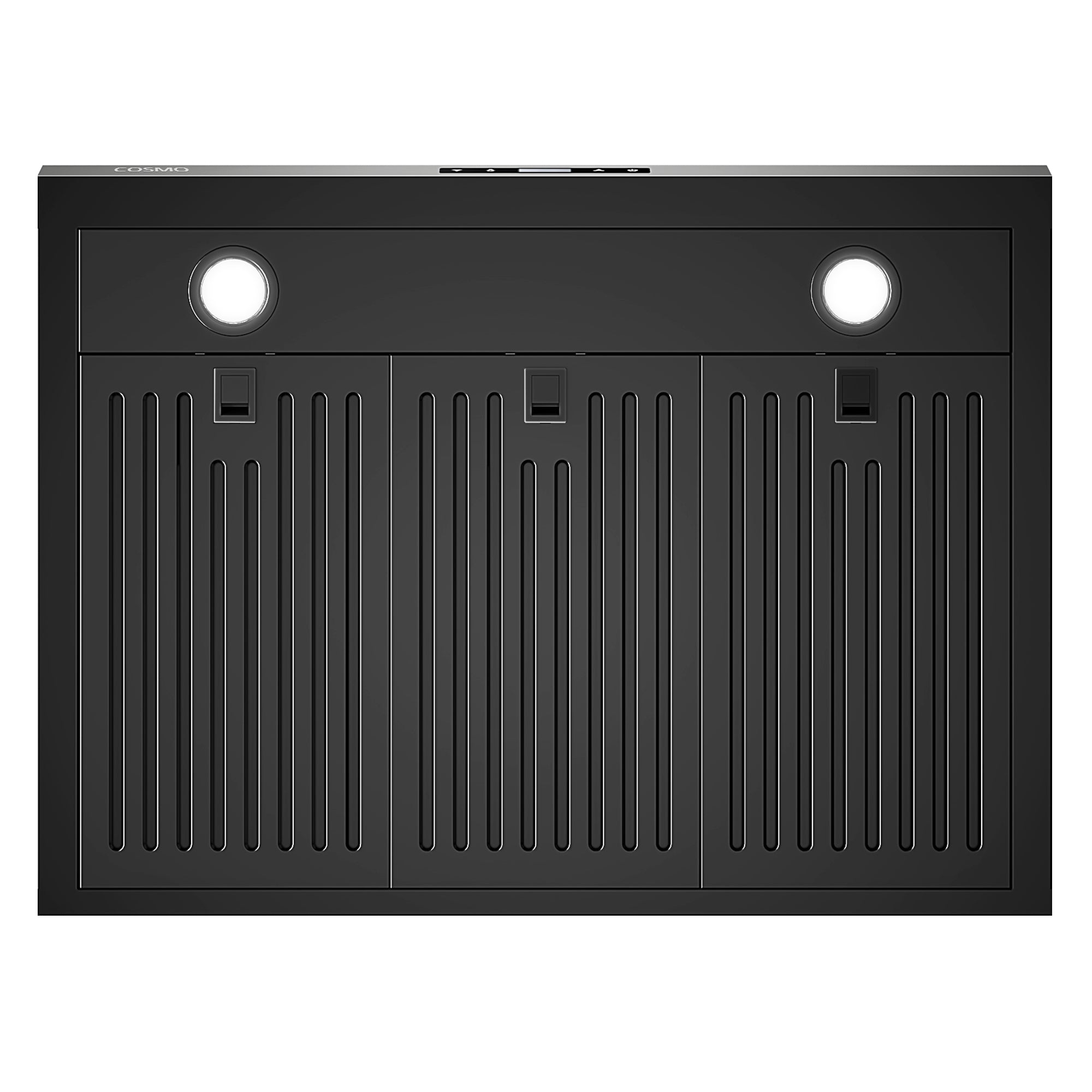 Cosmo Haven 30 in. 500 CFM Black Under-Cabinet Range Hood, Touch Controls | COS-KS6U30-BK