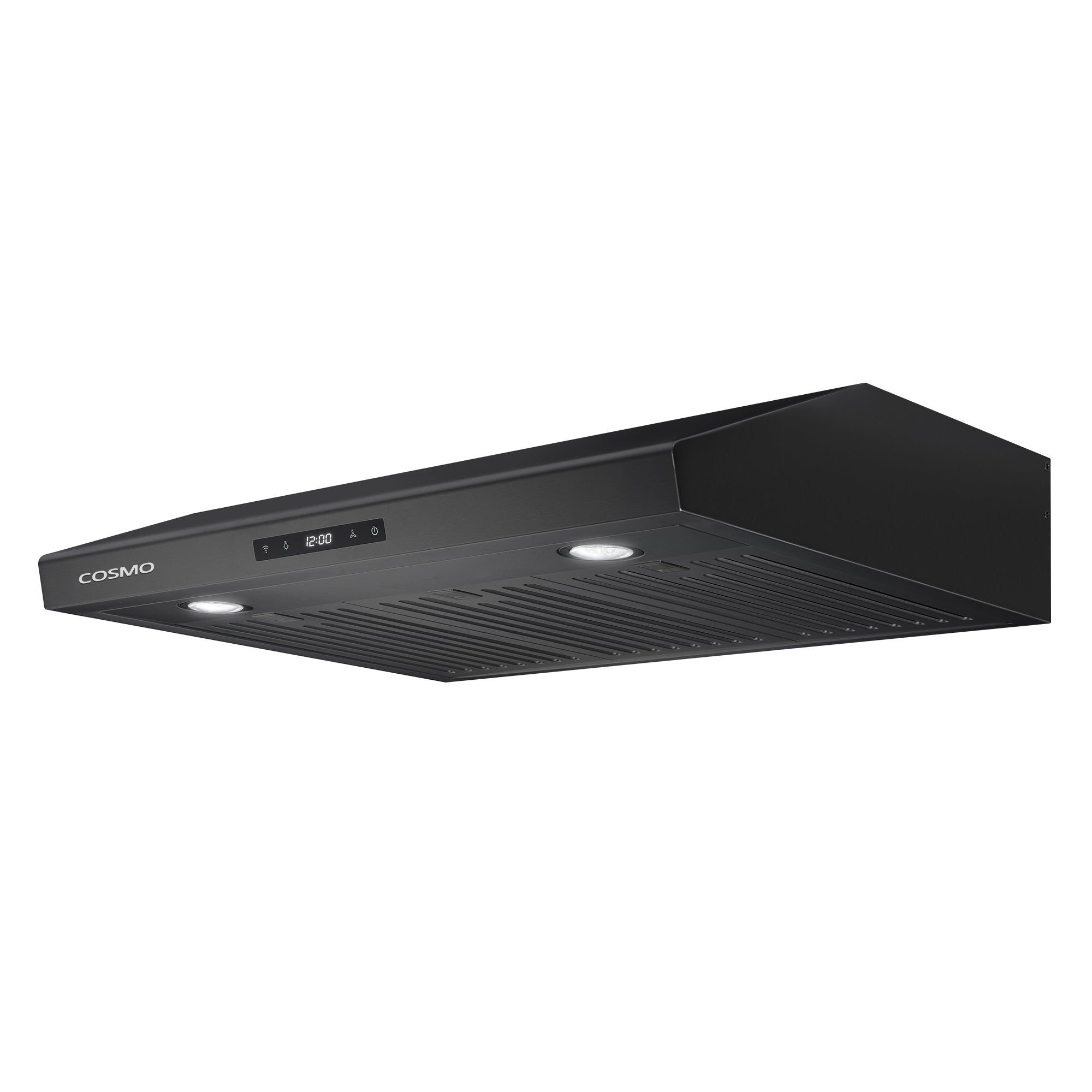 Cosmo Haven 30 in. 500 CFM Black Under-Cabinet Range Hood, Touch Controls | COS-KS6U30-BK