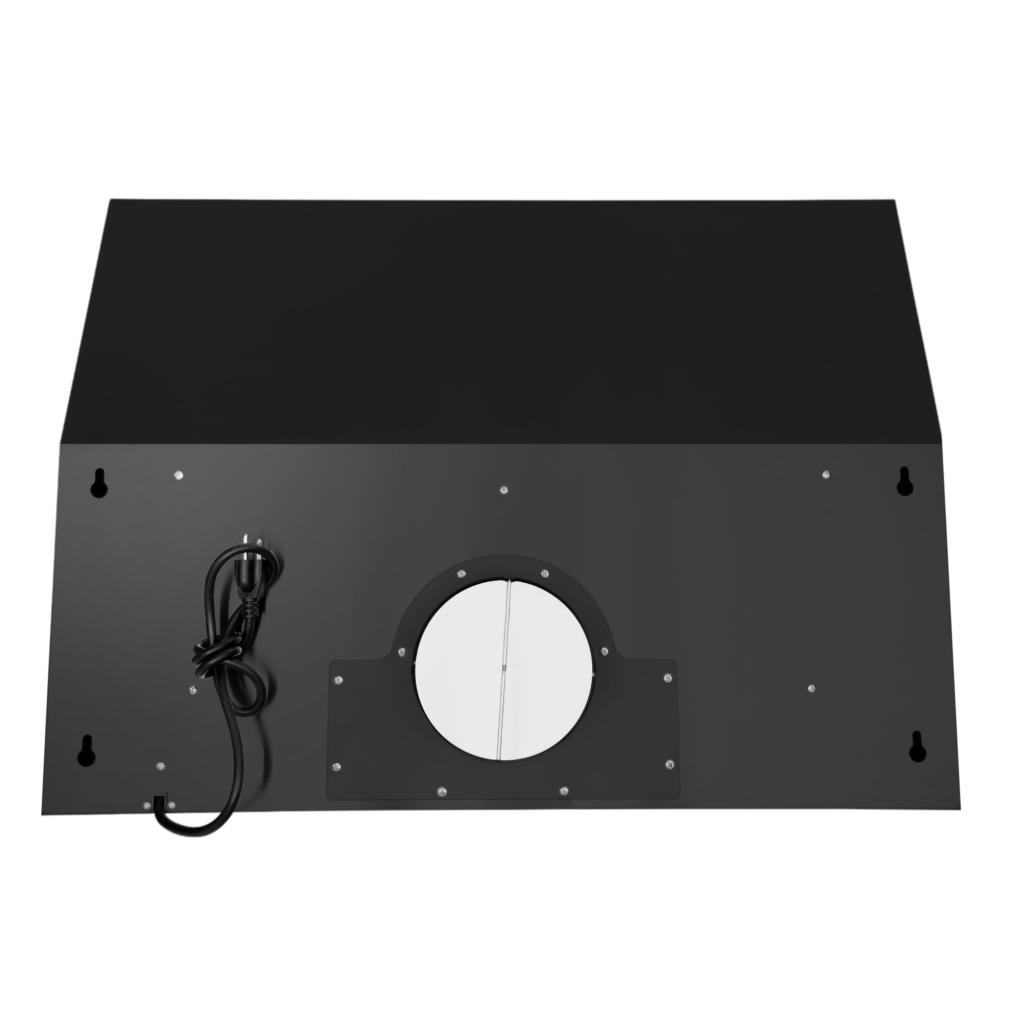 Cosmo Haven 30 in. 500 CFM Black Under-Cabinet Range Hood, Touch Controls | COS-KS6U30-BK