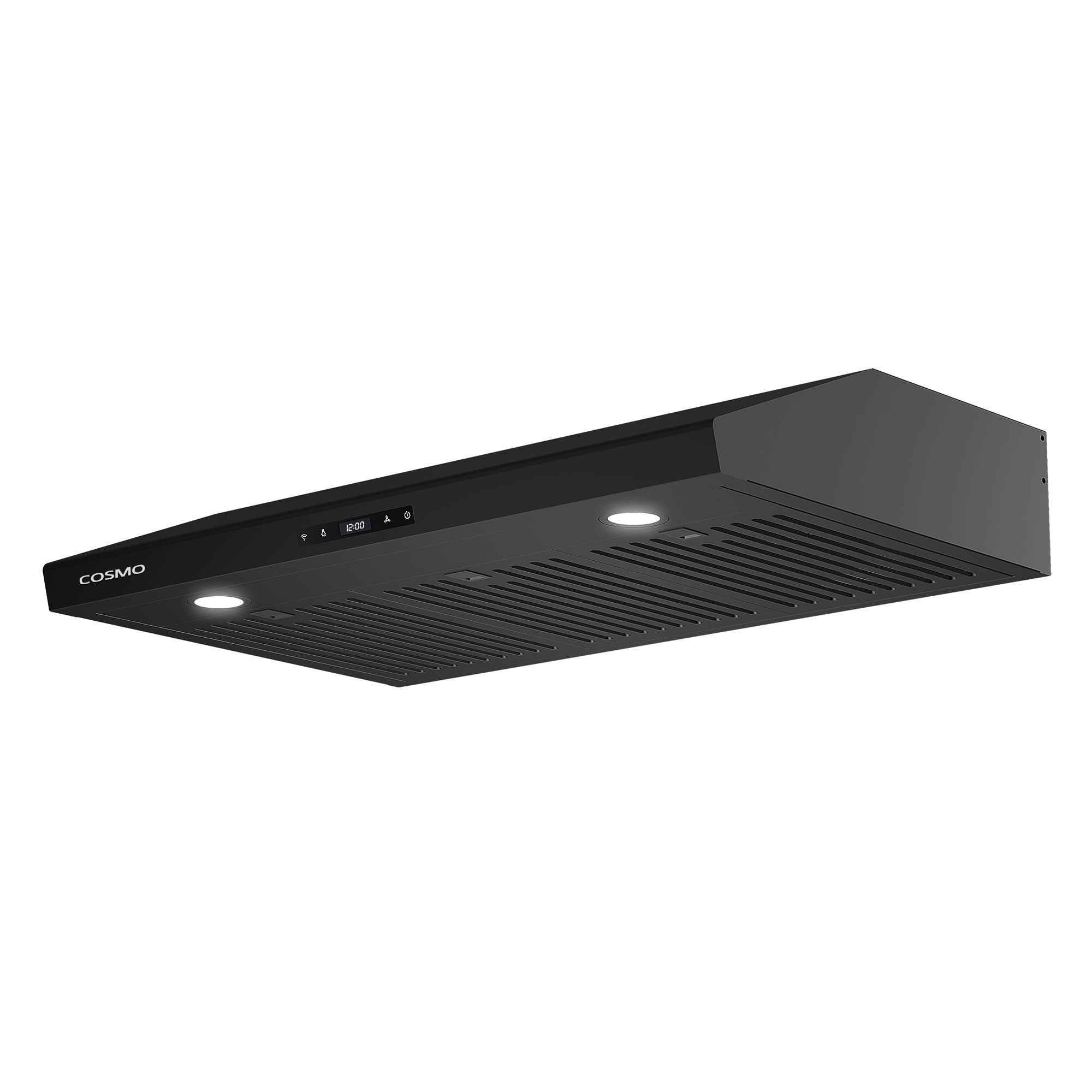 Cosmo Haven 36 in. 500 CFM Black Under-Cabinet Range Hood, Touch Controls | COS-KS6U36-BK