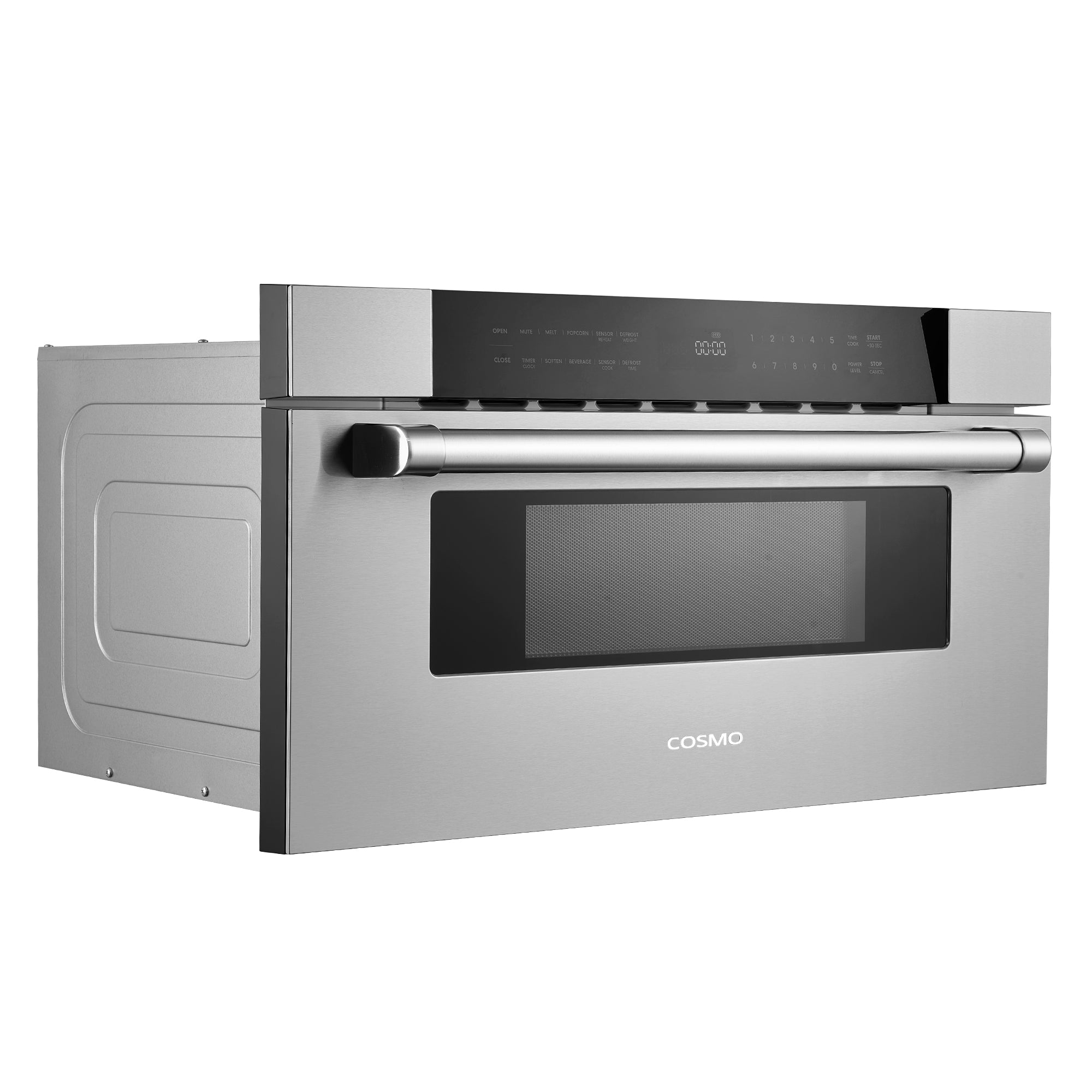 Cosmo Haven 30 in. 1.2 cu.ft Stainless Steel Built-in Microwave Drawer | COS-MWD3012GSS