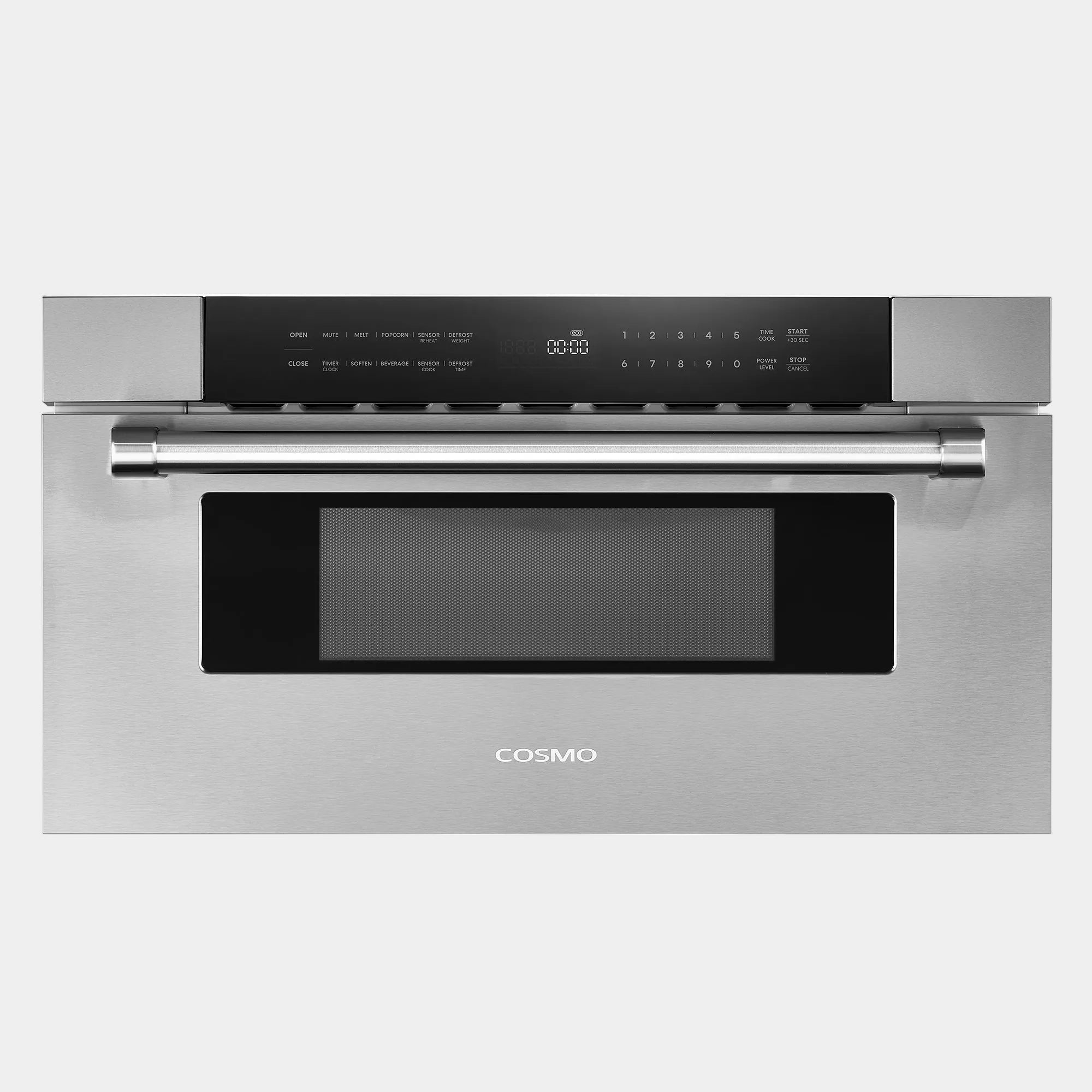 Cosmo Haven 30 in. 1.2 cu.ft Stainless Steel Built-in Microwave Drawer | COS-MWD3012GSS