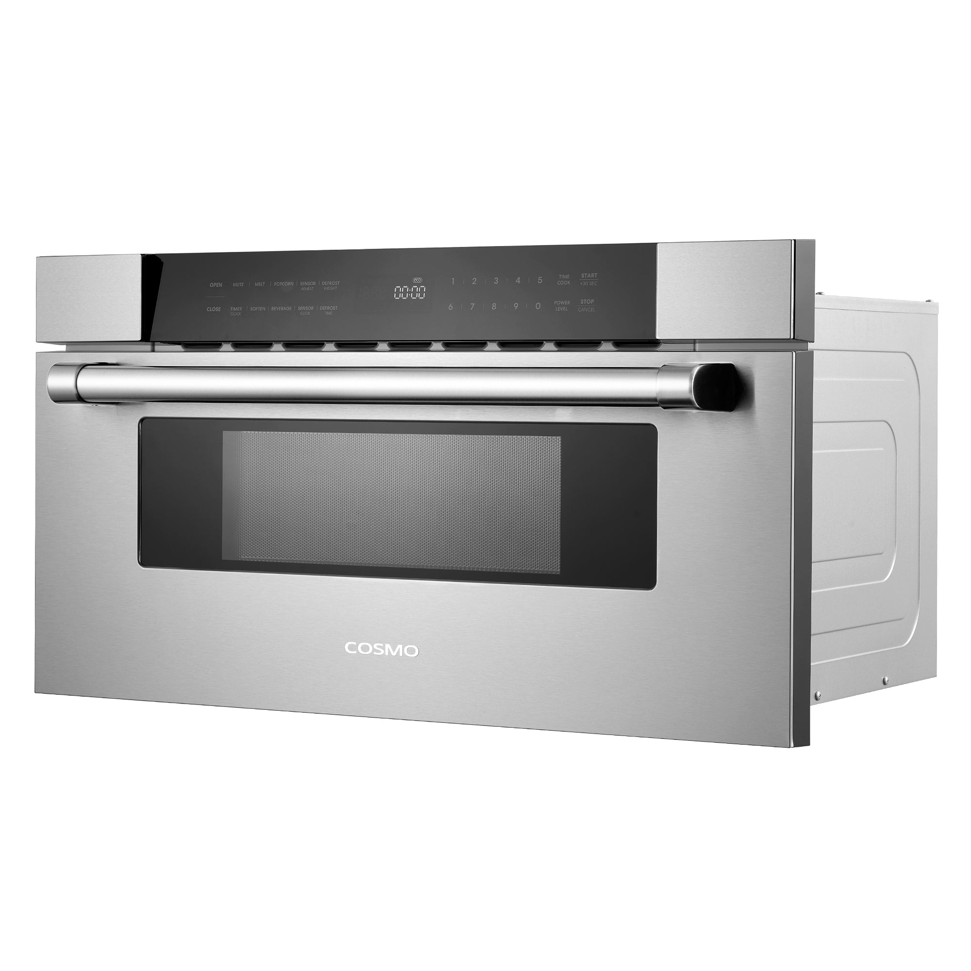 Cosmo Haven 30 in. 1.2 cu.ft Stainless Steel Built-in Microwave Drawer | COS-MWD3012GSS