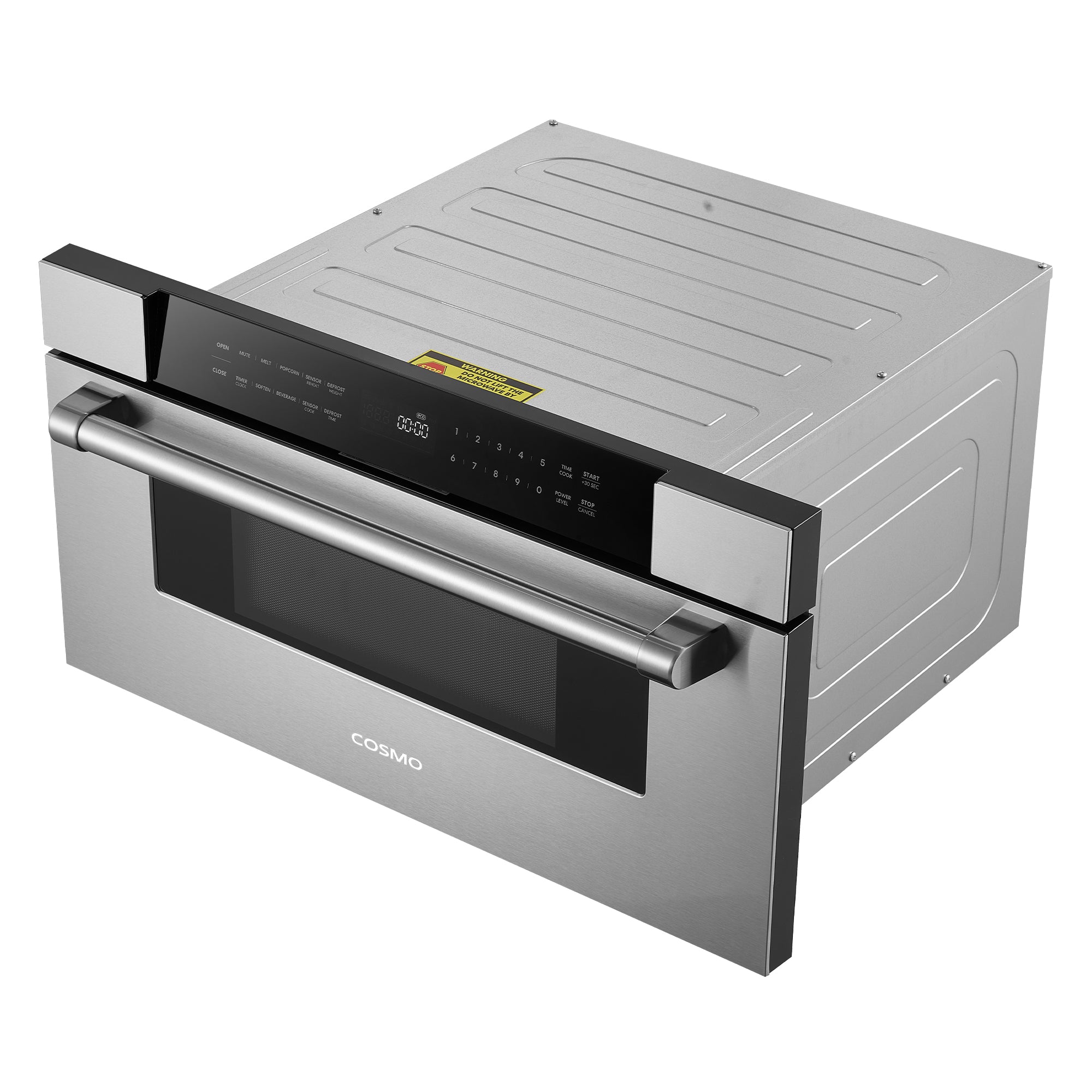 Cosmo Haven 30 in. 1.2 cu.ft Stainless Steel Built-in Microwave Drawer | COS-MWD3012GSS