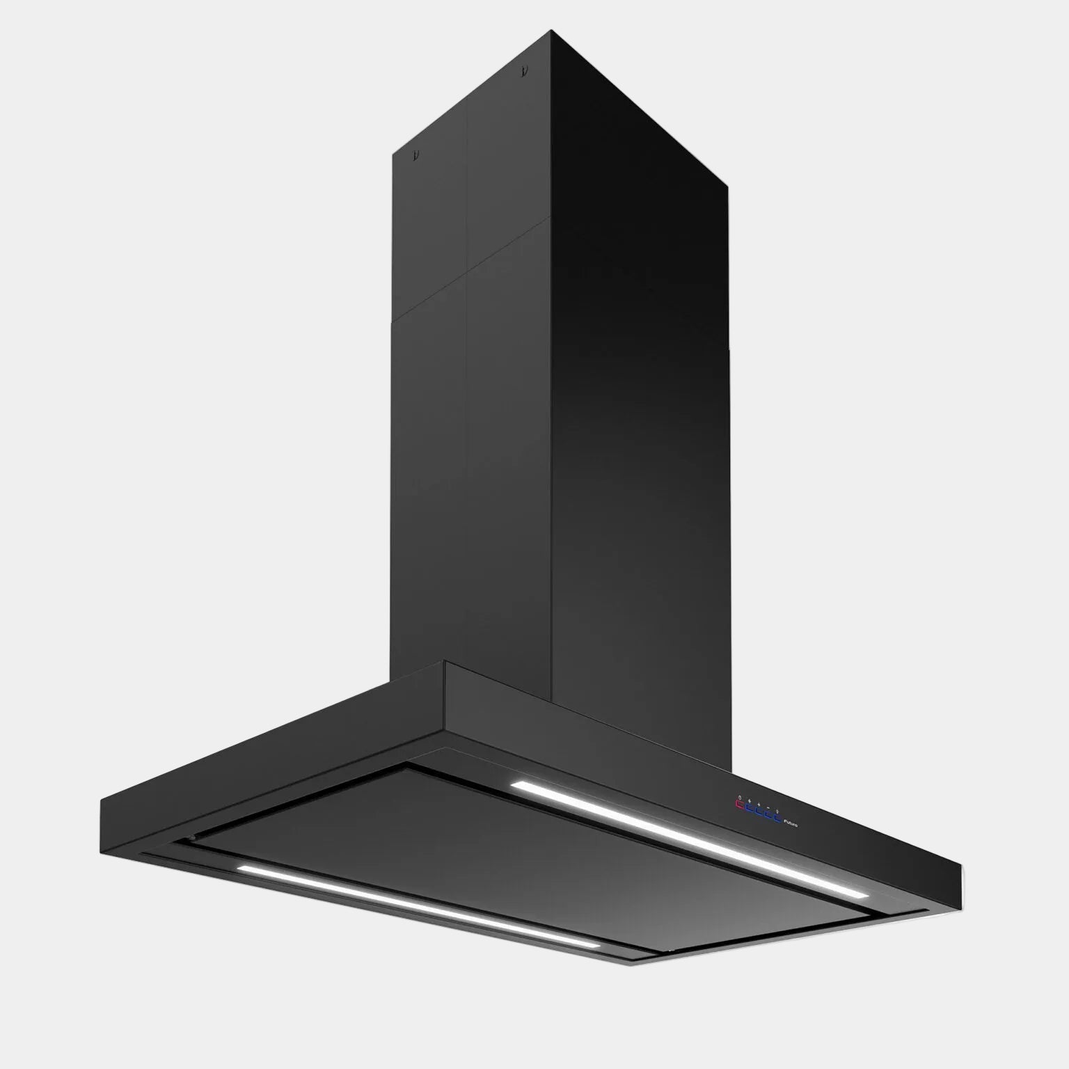 Futuro Positano 36 in. 940 CFM Black Island Mount Range Hood | IS36POSITANO-BLK