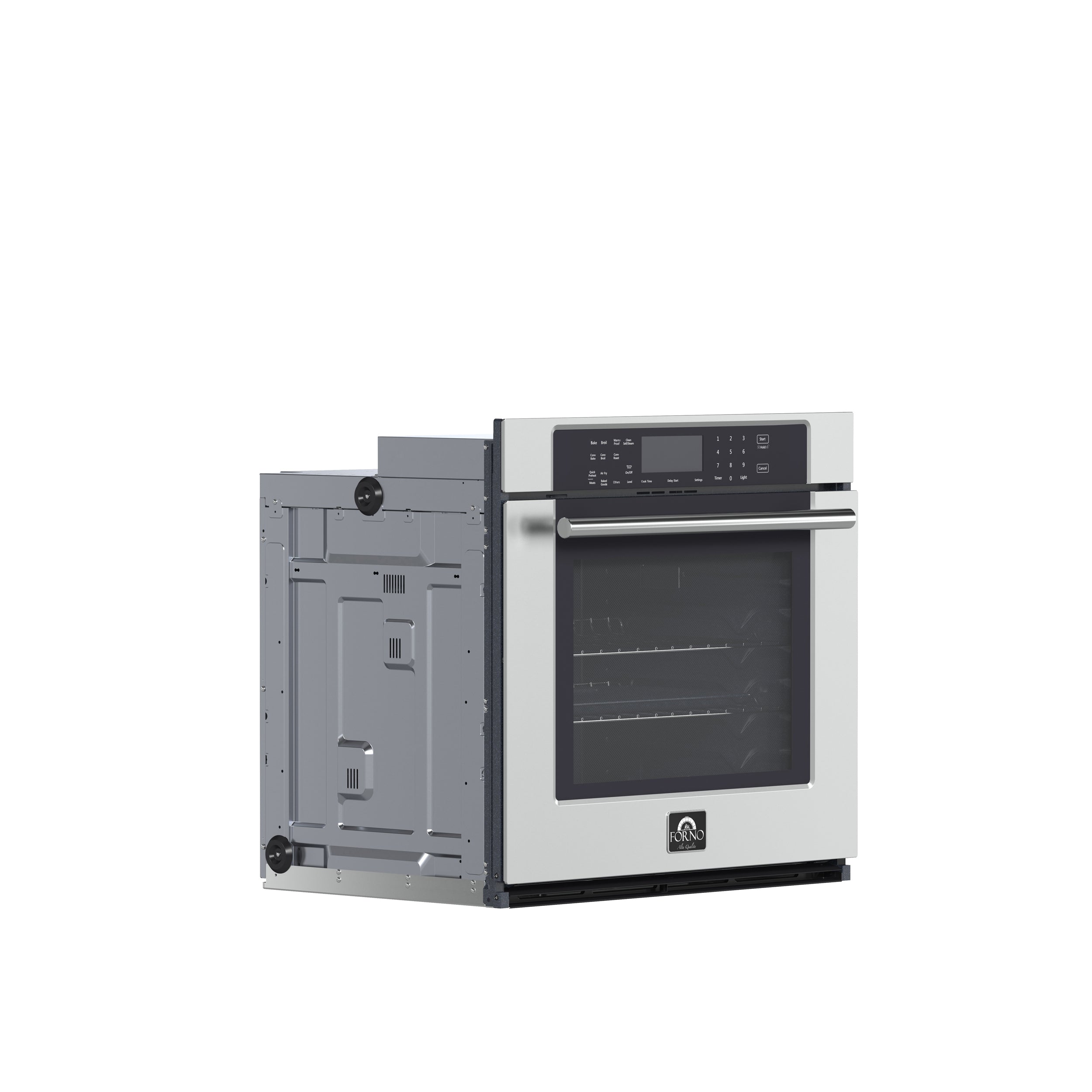 Forno Villarosa 30 in. 5 cu.ft. Stainless Steel Self-Cleaning Electric Wall Oven | FBOEL1358-30
