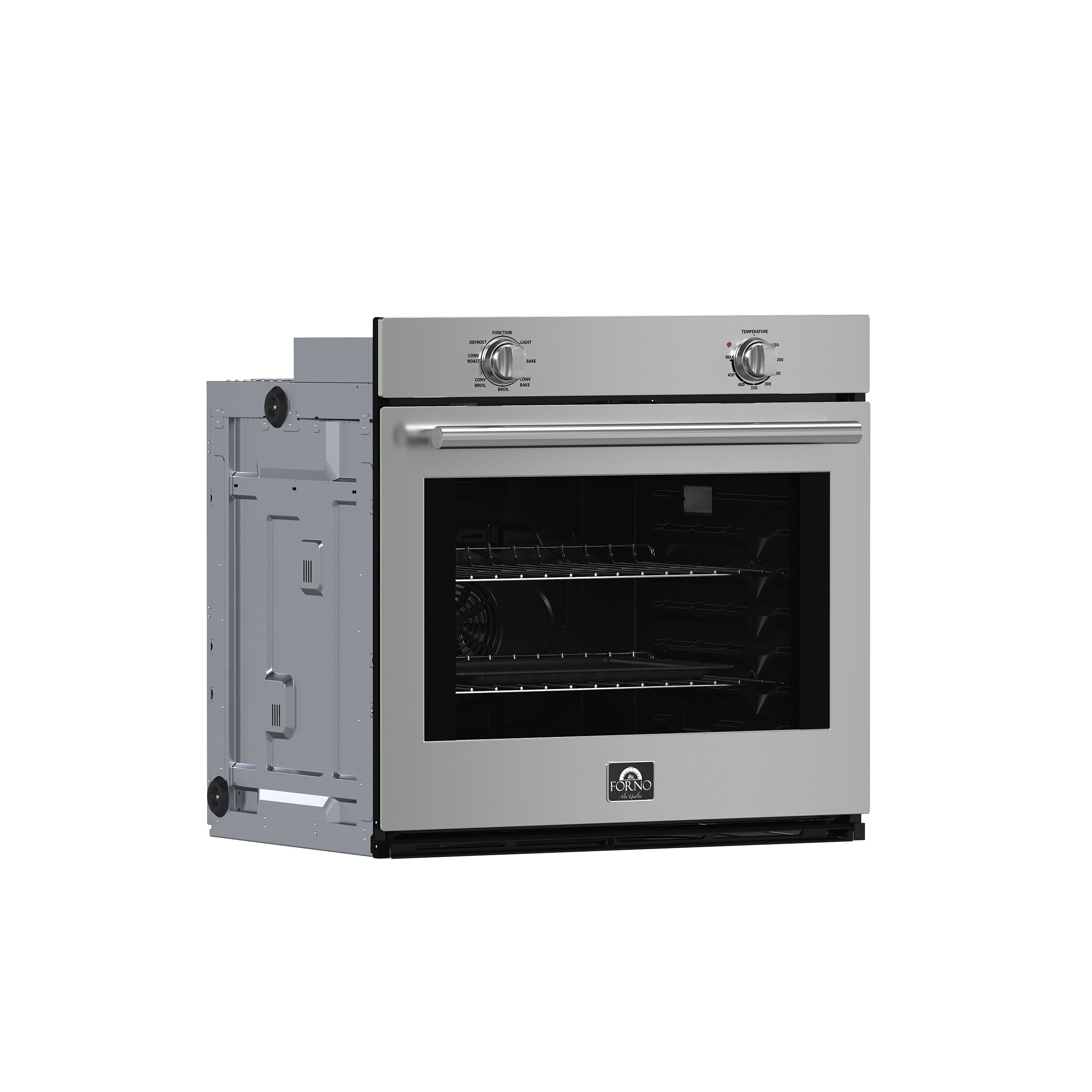 Forno Vomero 30 in. 5 cu.ft. Stainless Steel Electric Wall Oven | FBOEL1370-30