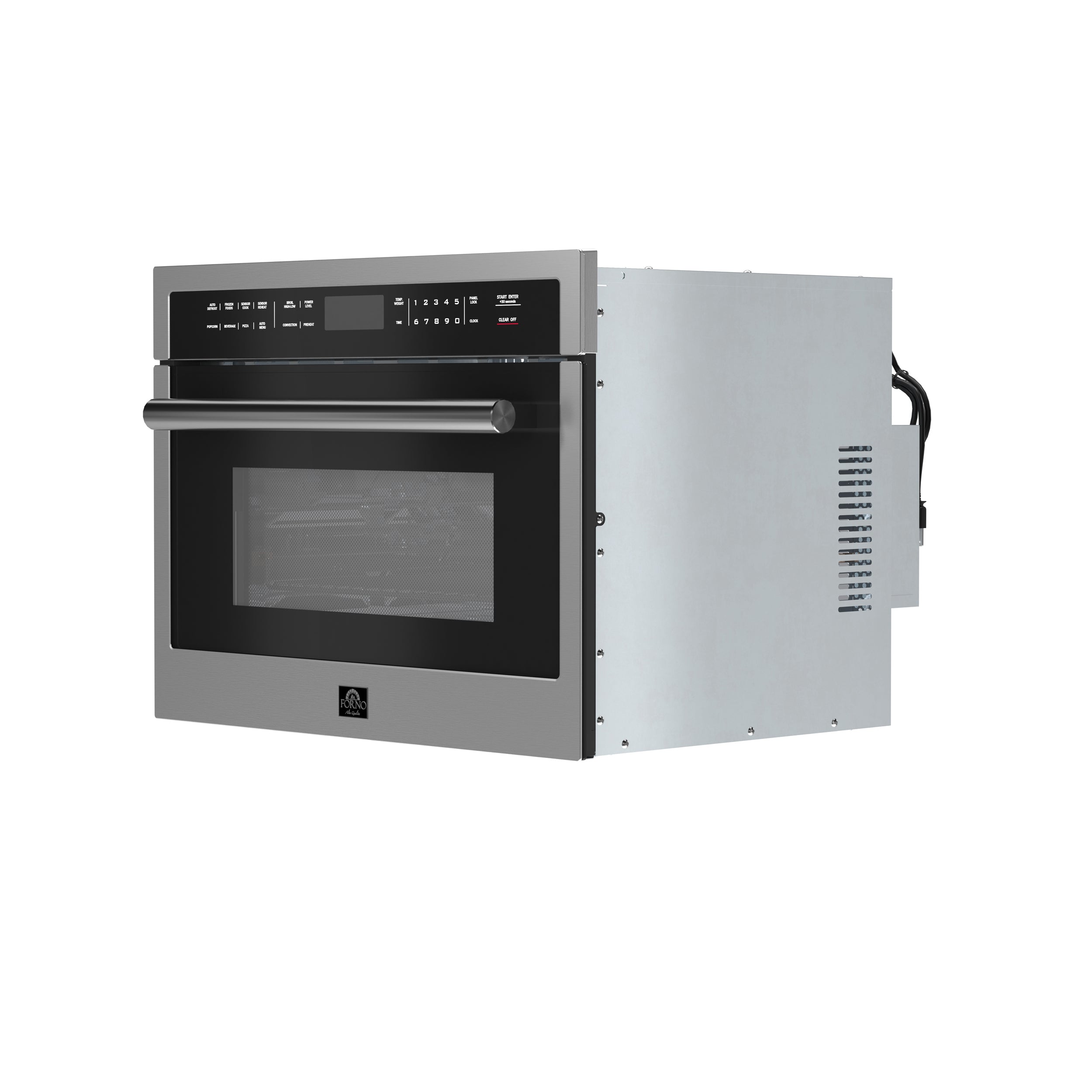 Forno Oliena 24 in. 1.6 cu.ft Stainless Steel Built-In Microwave Oven | FMWDR3093-24