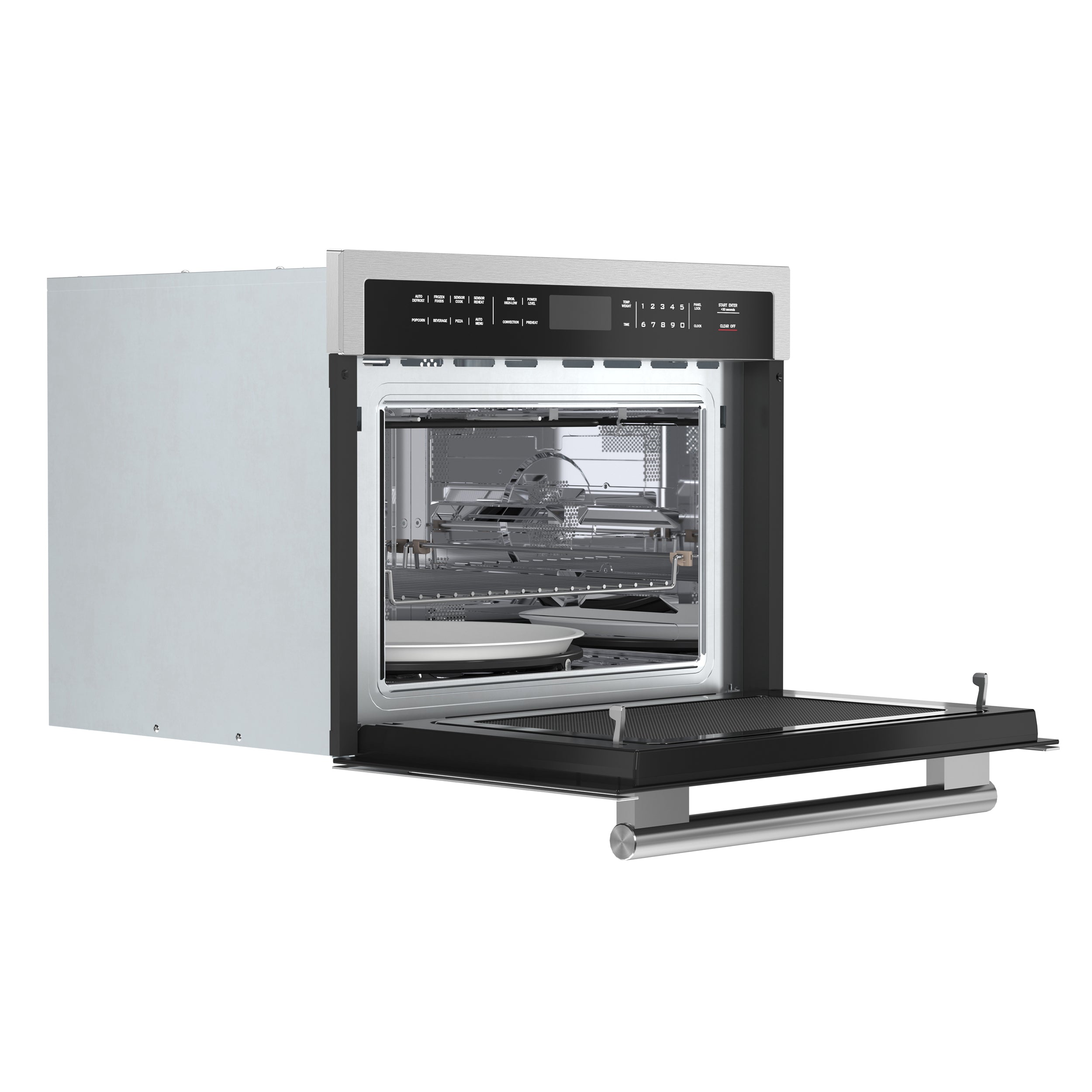 Forno Oliena 24 in. 1.6 cu.ft Stainless Steel Built-In Microwave Oven | FMWDR3093-24