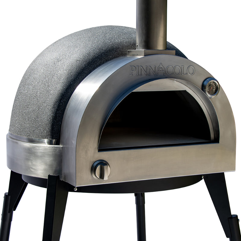 Pinnacolo L'Argilla Stainless Steel Propane Gas Pizza Oven
