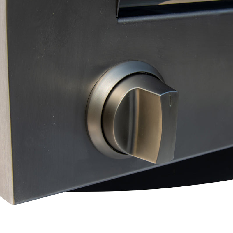 Pinnacolo L'Argilla Stainless Steel Propane Gas Pizza Oven