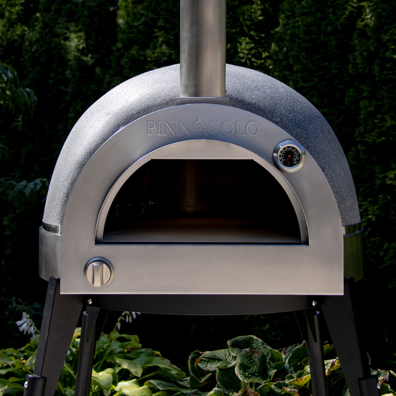 Pinnacolo L'Argilla Stainless Steel Propane Gas Pizza Oven
