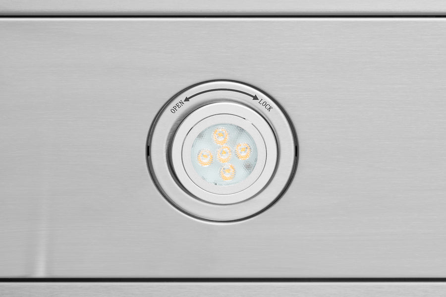 Hauslane 30 in. 860 CFM Self Clean Stainless Steel Under Cabinet Range Hood | UC-PS38SS-30