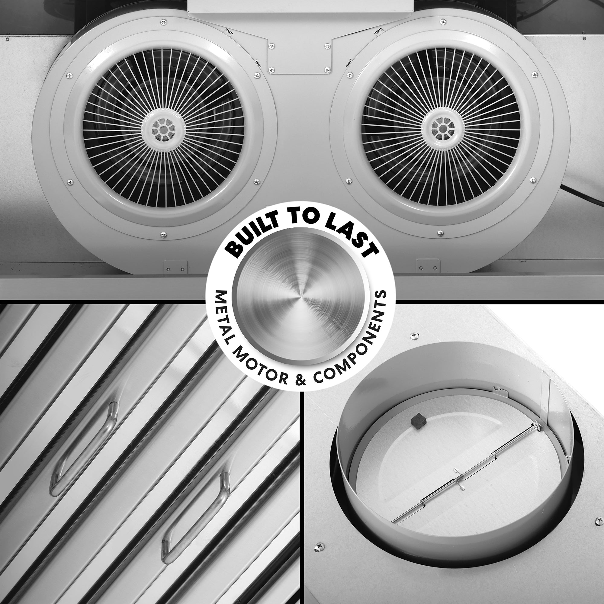 Cosmo Haven 36 in. 500 CFM Stainless Steel Under-Cabinet Range Hood | COS-QB90