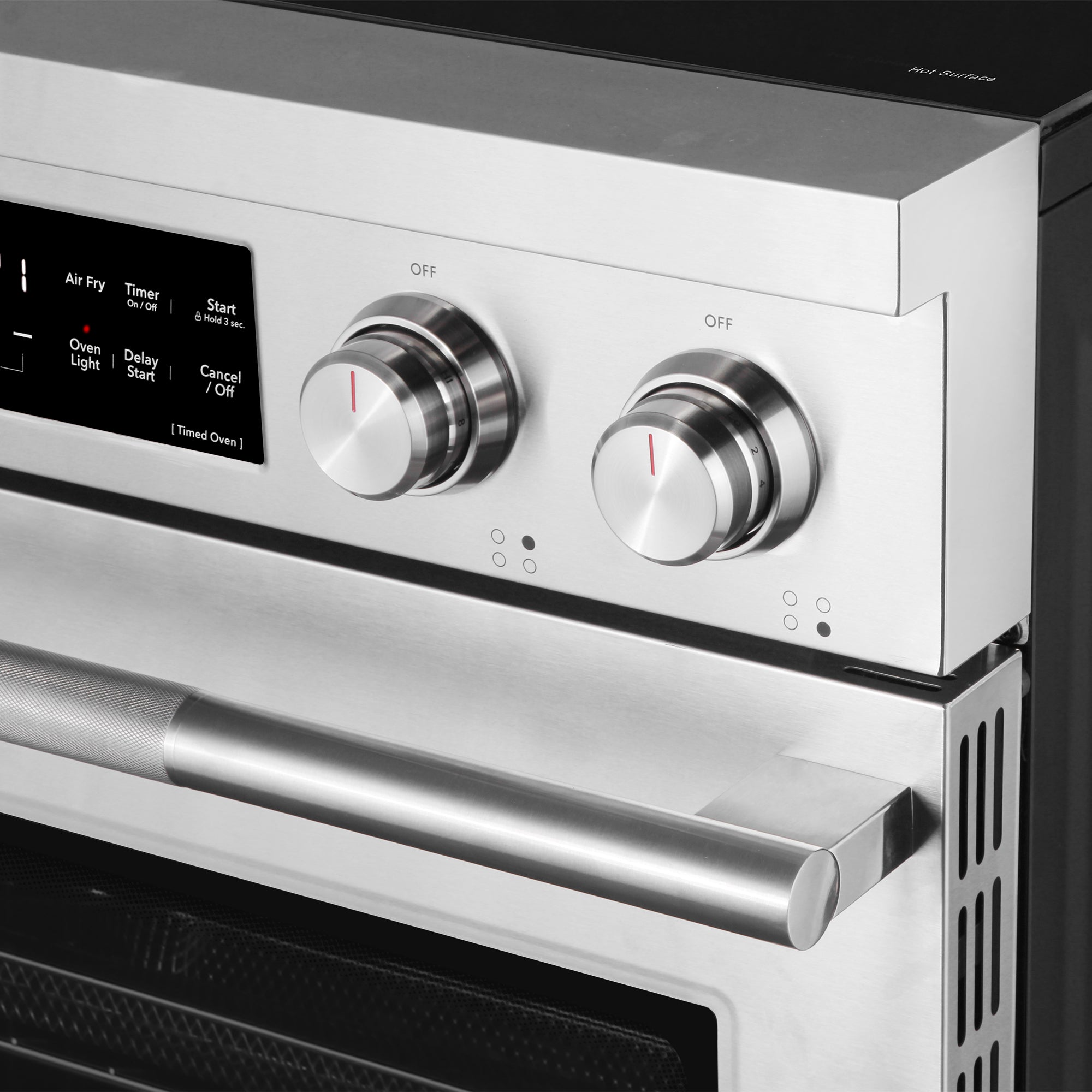 Cosmo Stellar 30 in. 4.8 cu. ft. 4-Burner Stainless Steel Electric Range with Storage Drawer | COS-RES304SS