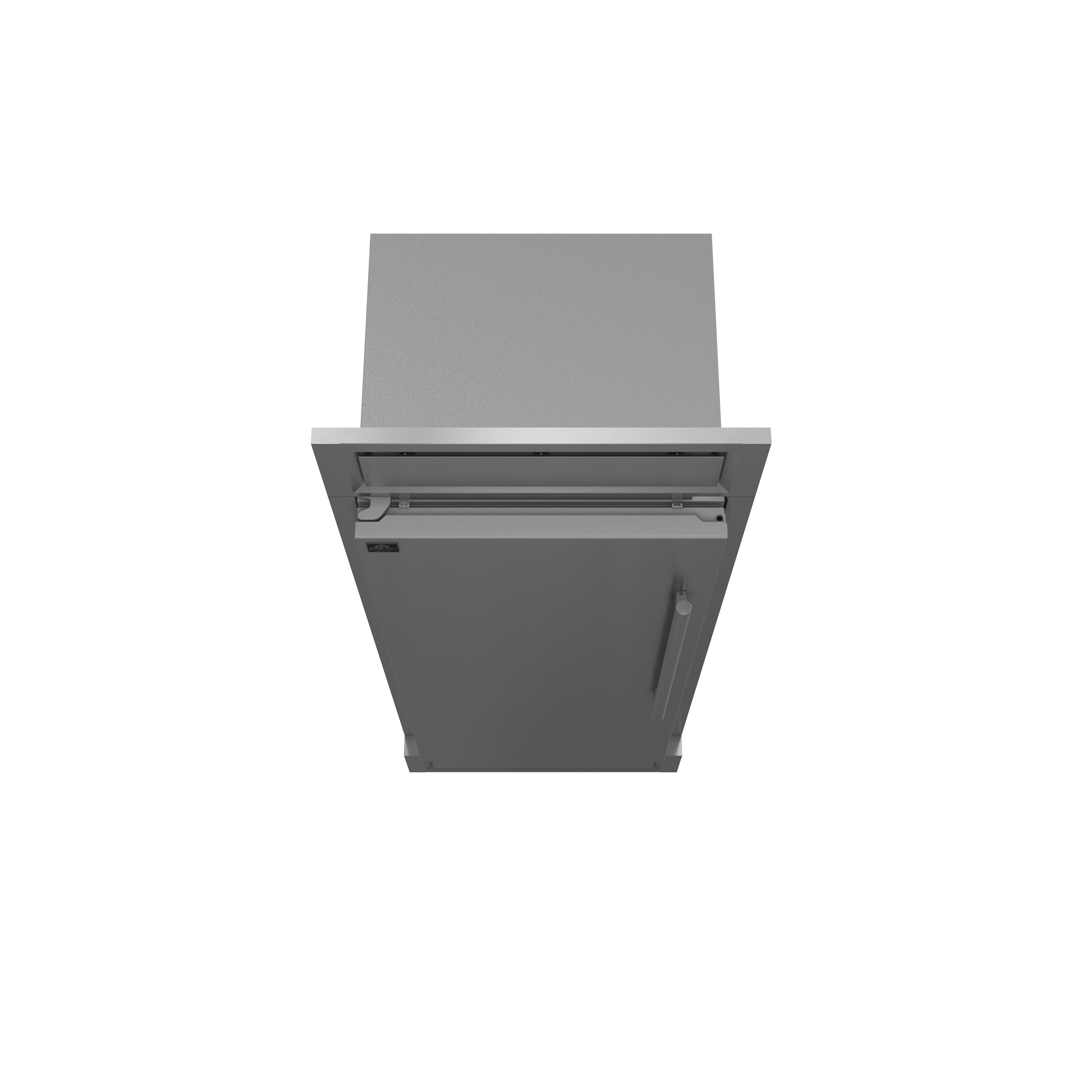 Forno Maderno 32 in. 13.6 cu.ft. Left Swing Stainless Steel Built-In Convertible Refrigerator/Freezer with Decorative Trim Kit | FFFFD1722-32LS