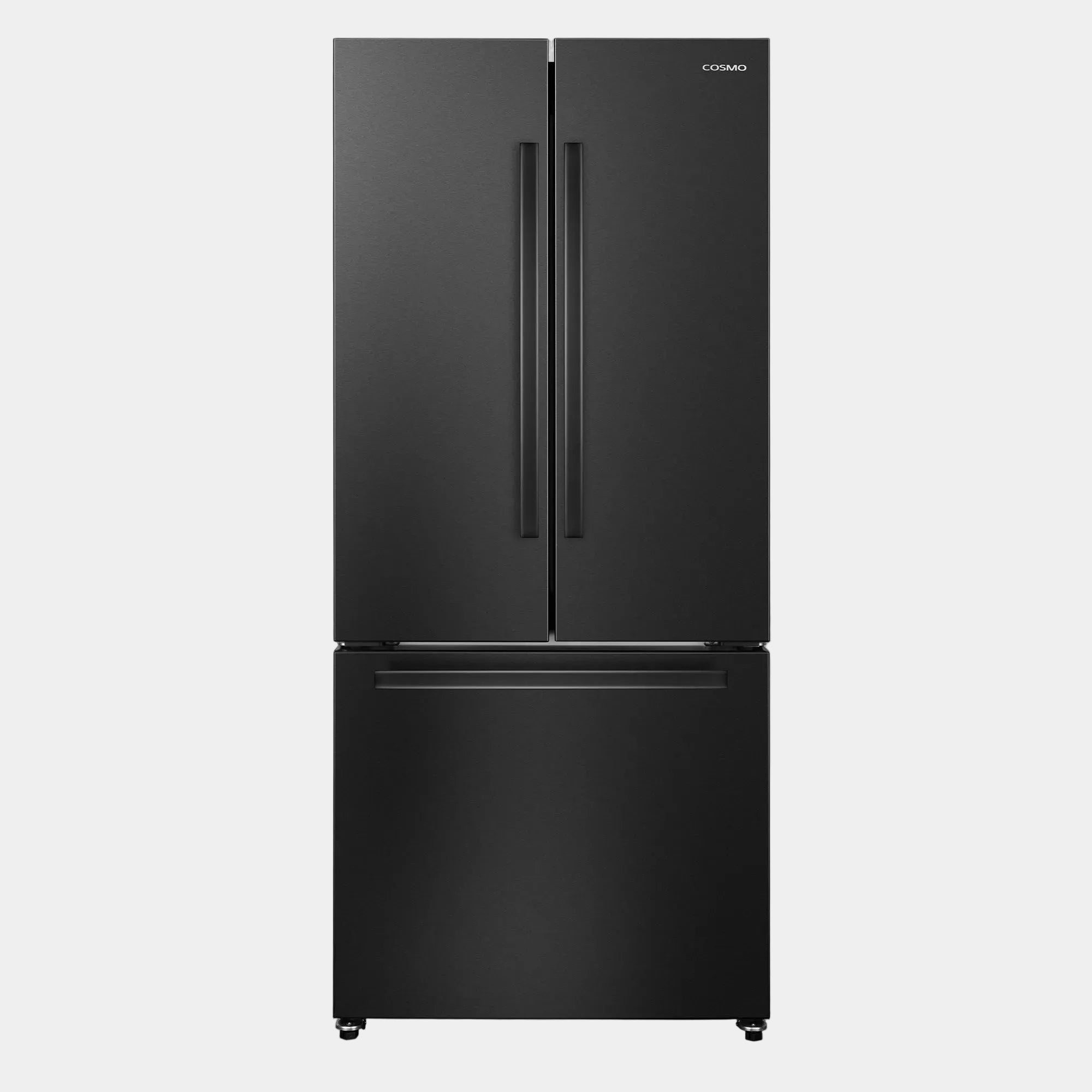 Cosmo Vista 30 in. 17.5 cu. ft. Black French Door Refrigerator with Ice Maker | COS-RFFV183GHBK