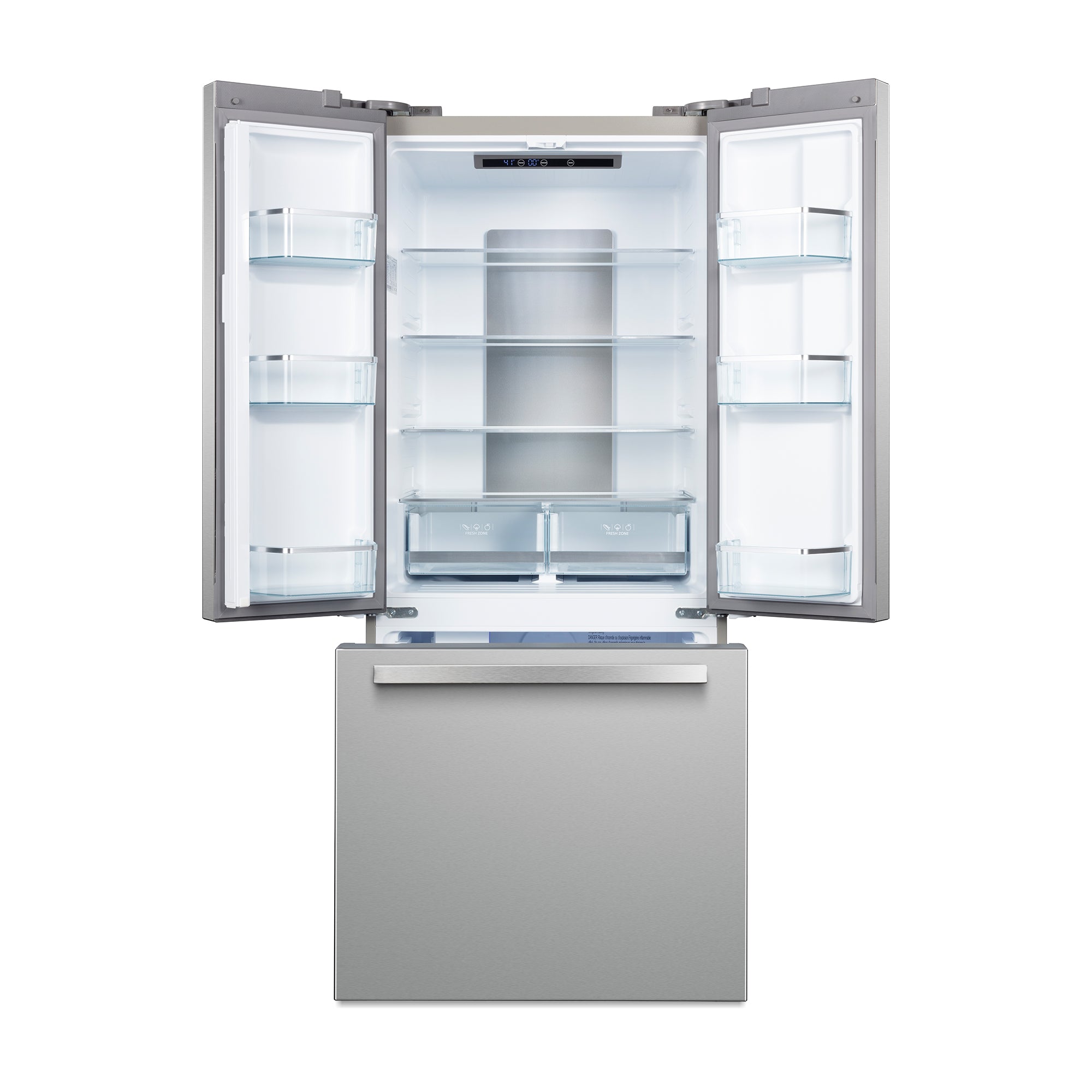 Cosmo Vista 30 in. 17.5 cu. ft. Stainless Steel French Door Refrigerator with Ice Maker | COS-RFFV183GHS