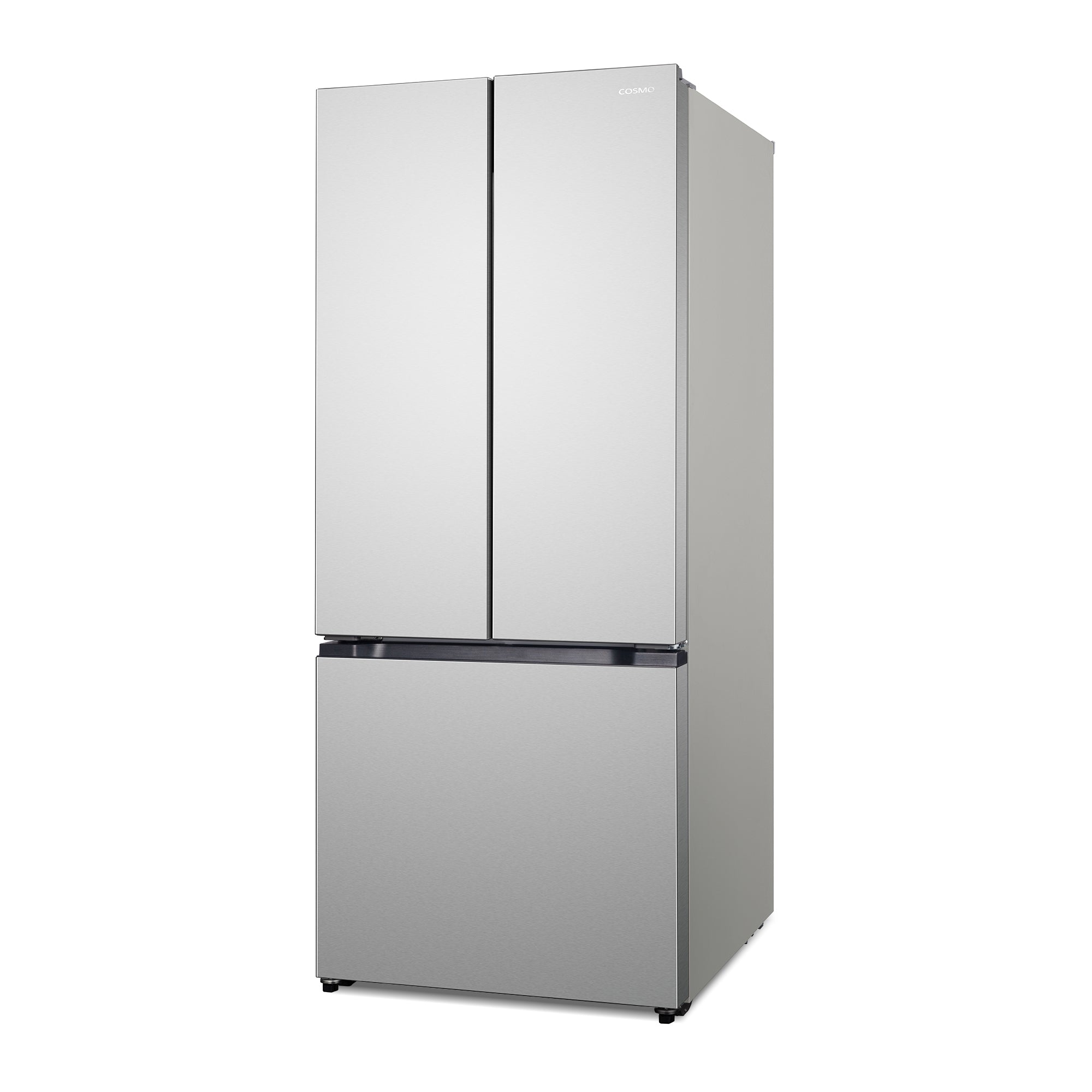 Cosmo Vista 30 in. 17.5 cu. ft. Stainless Steel French Door Refrigerator with Recessed Handles Ice Maker | COS-RFFV183RS
