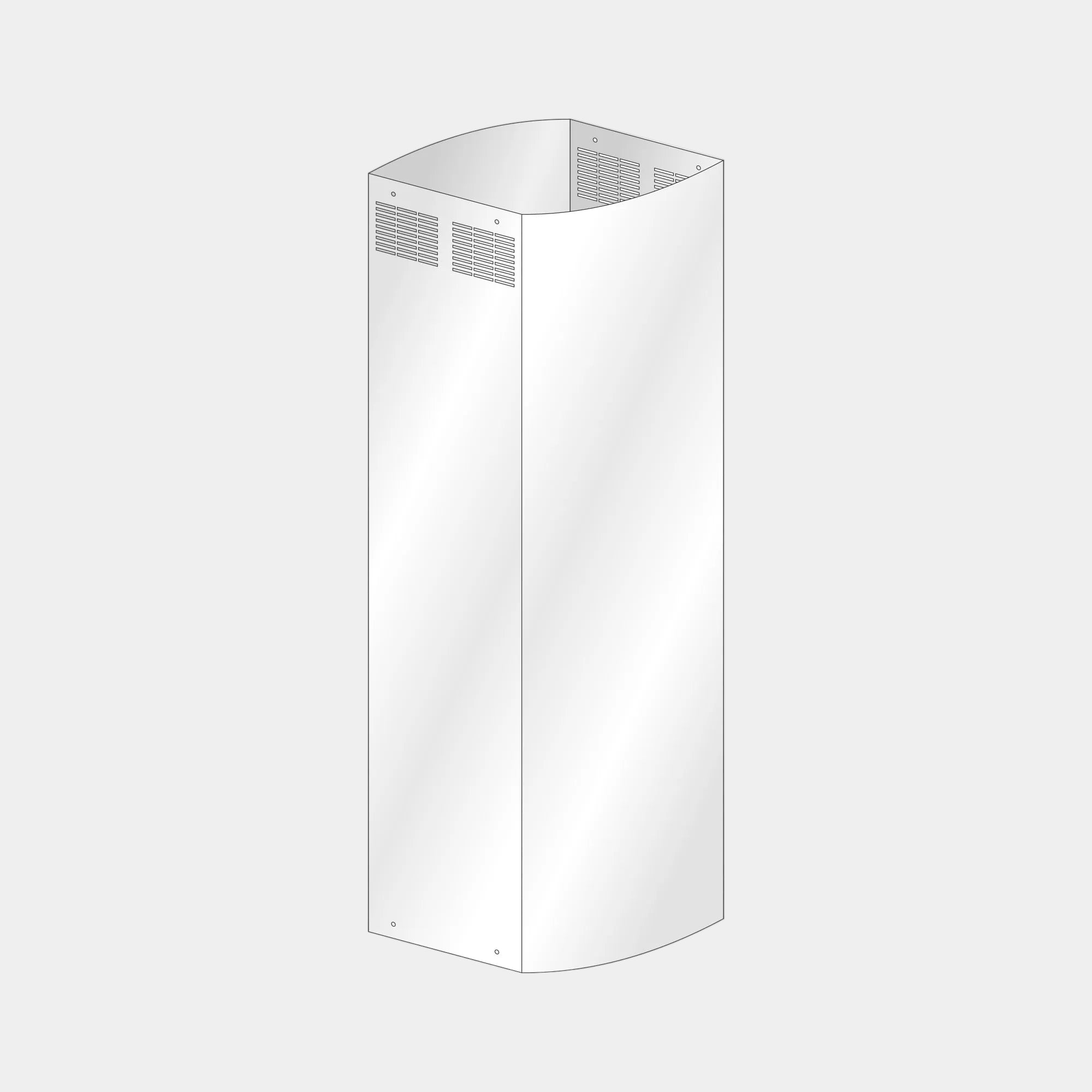 Futuro Chimney Extension - Murano/Pearl Island Hoods | AC-EXT-MURPEARL