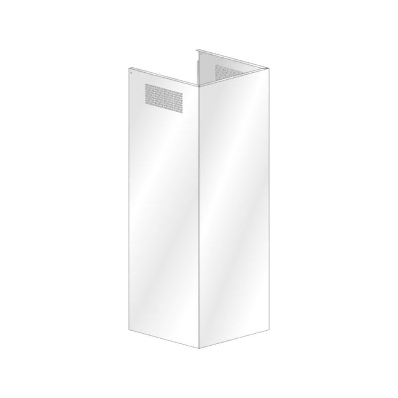 Futuro Chimney Extension for Streamline Wall Mount Range Hoods