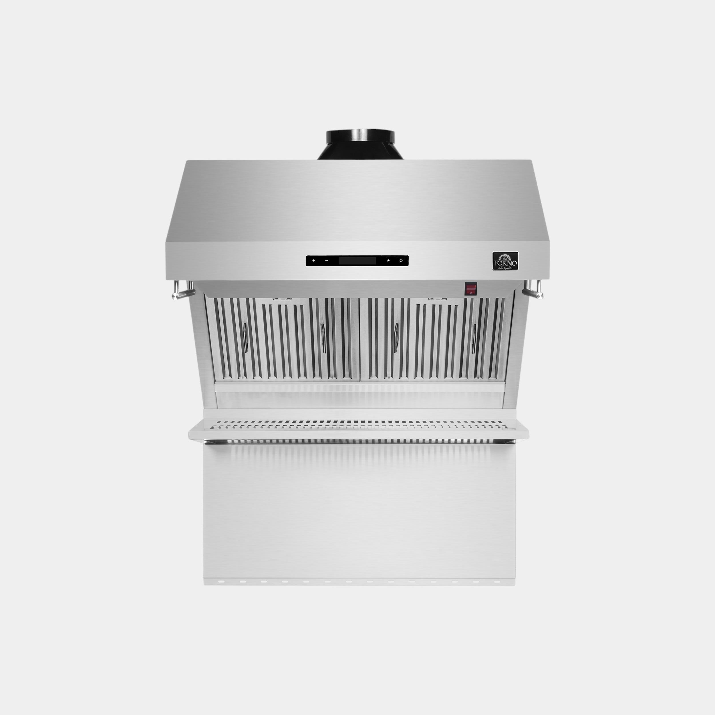 Forno Savona 30 in. 600 CFM Stainless Steel Wall Mount Range Hood with Back Splash and Baffle Filters | FRHWM5029-30