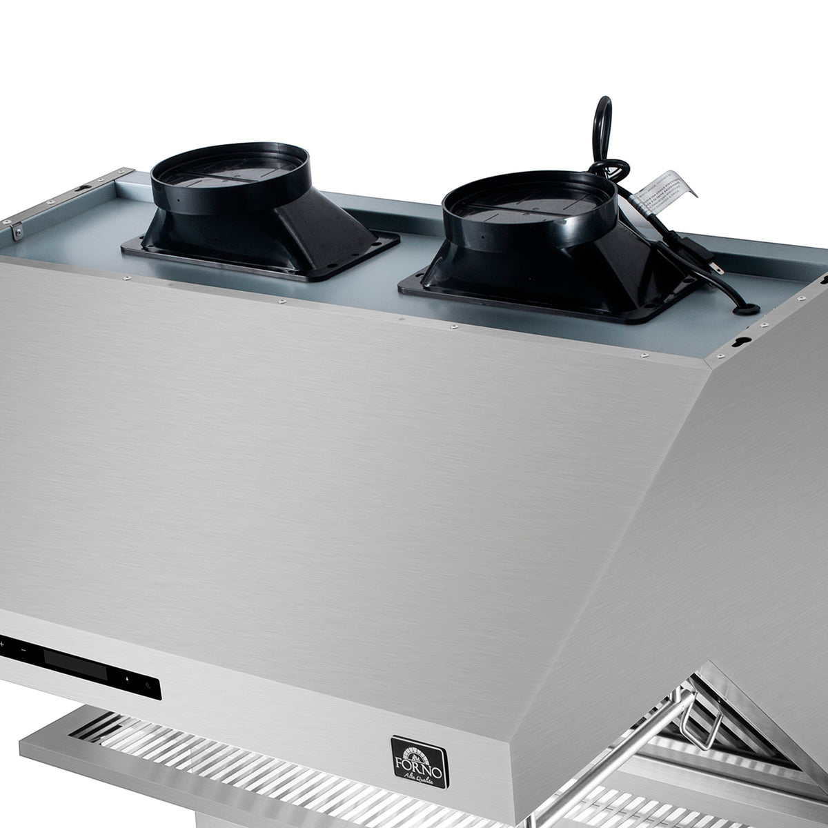 Forno Savona 36 in. 1200 CFM Stainless Steel Wall Mount Range Hood with Back Splash and Baffle Filters | FRHWM5029-36