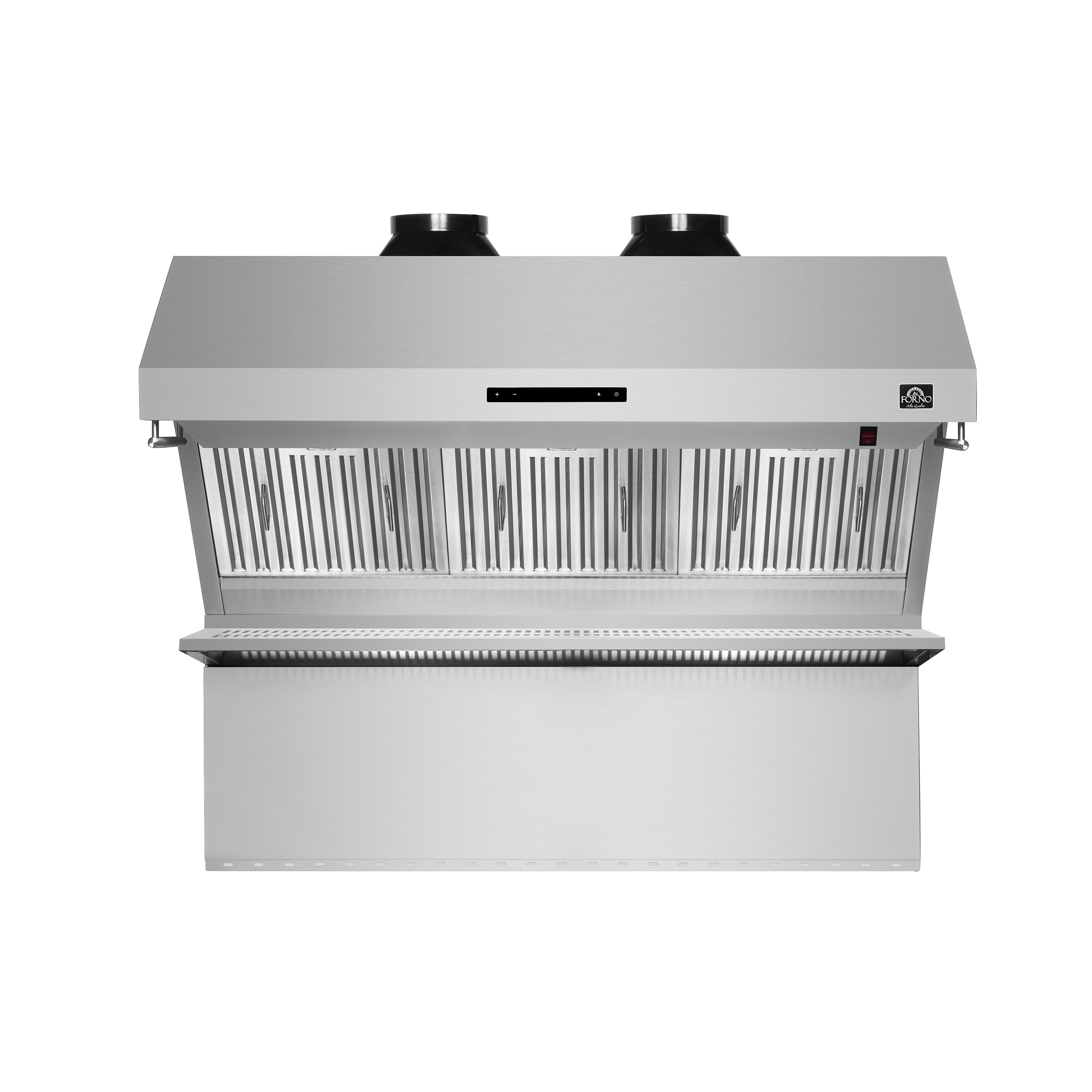 Forno Savona 48 in. 1200 CFM Stainless Steel Wall Mount Range Hood with Back Splash and Baffle Filters | FRHWM5029-48
